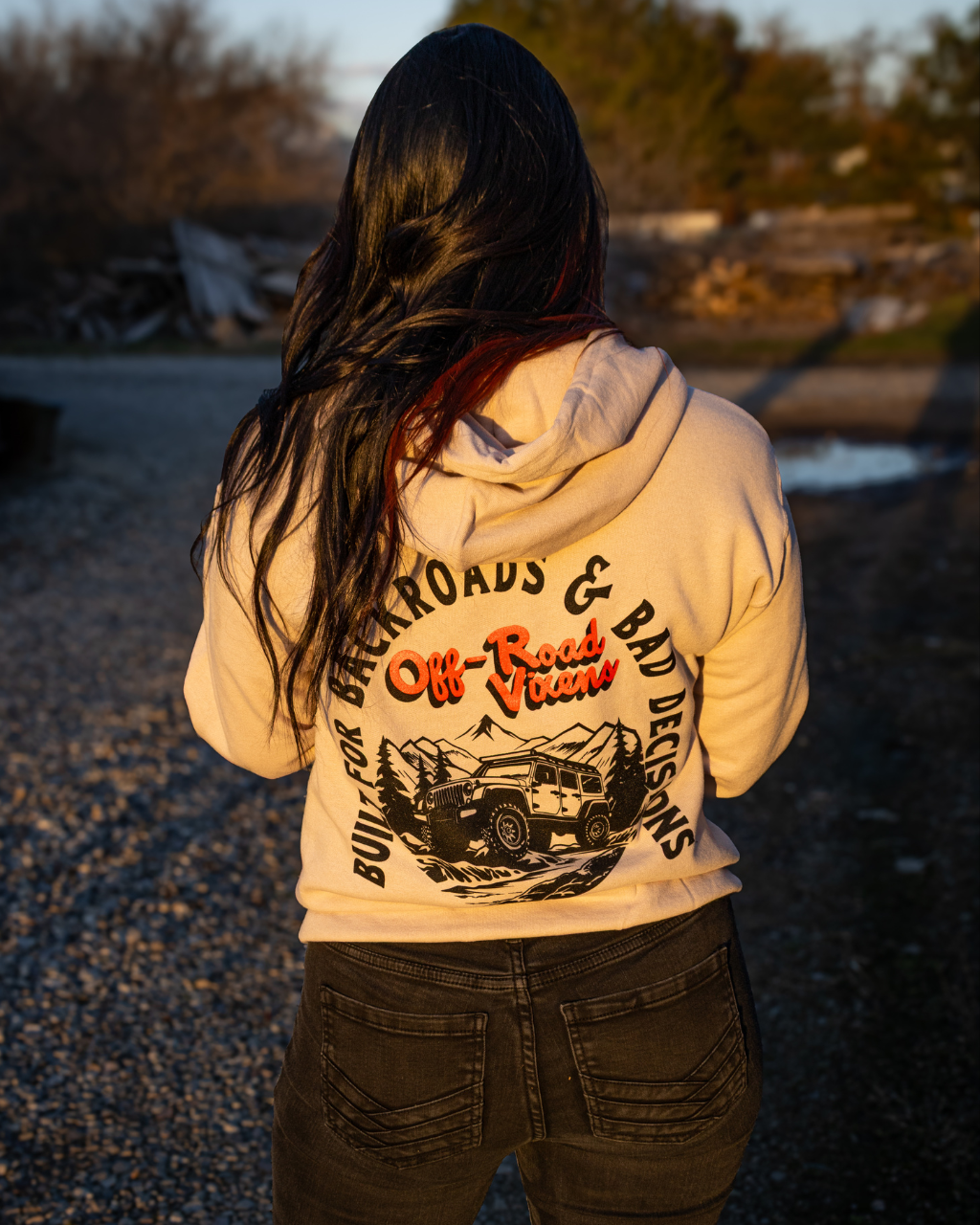 Backroads & Bad Decisions Pullover Hoodie