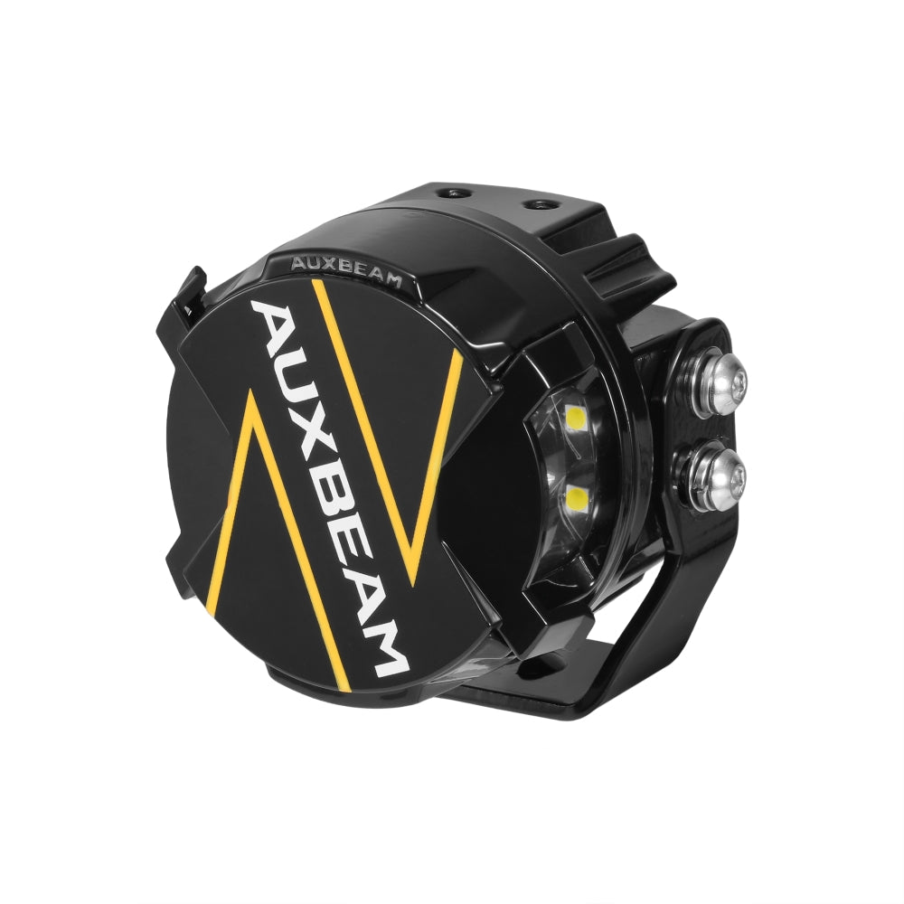 V-ULTRA Series | 3 Inch 108W LED Side Shooter White Pod Lights with Amber DRL