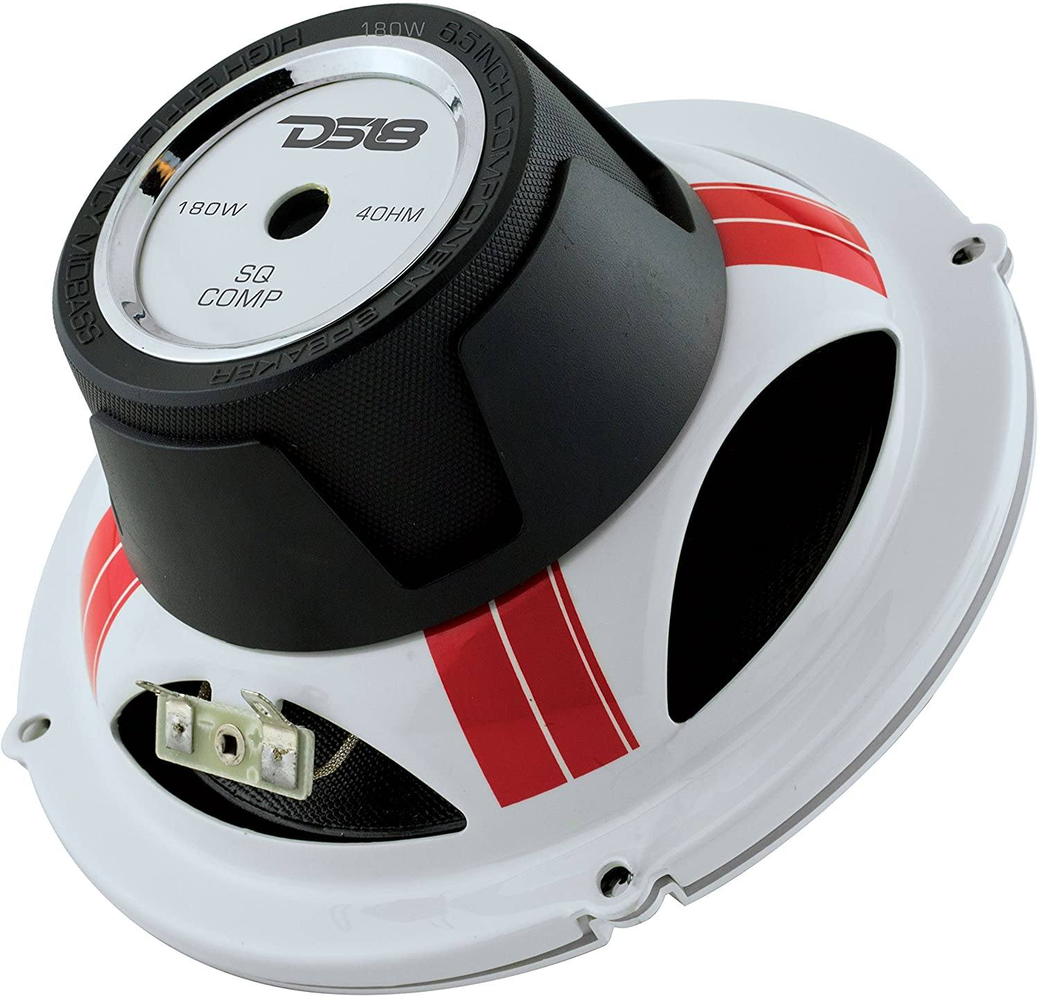 DS18 SQCOMP 6.5" 2 Way Coaxial Speaker