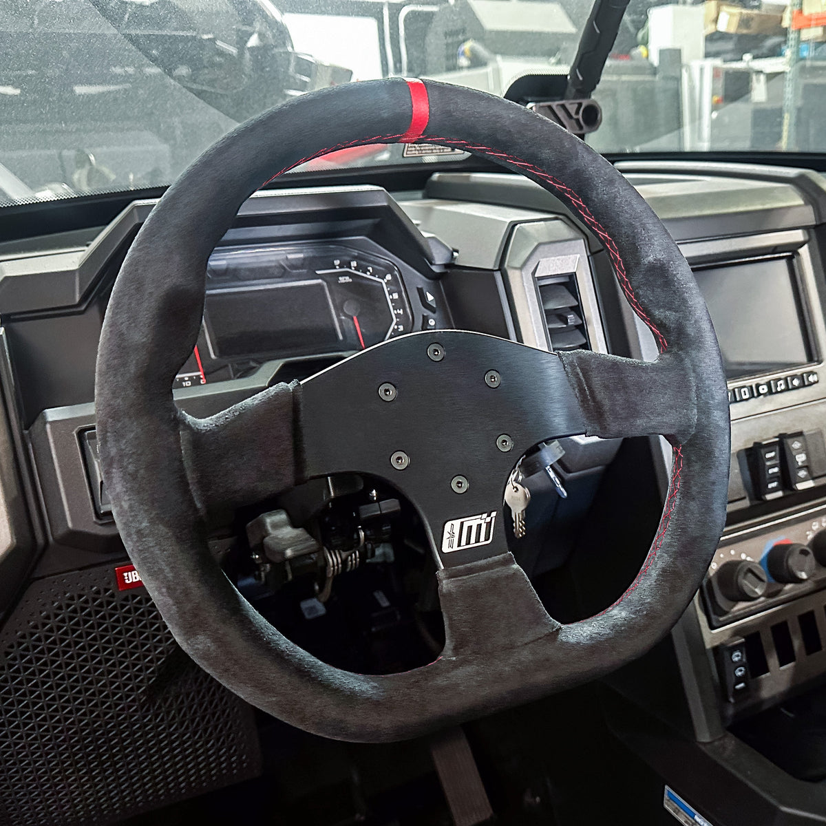 Evolution Powersports - Body Accessories - EVP.MOde Steering Wheel & Quick-Release Hub Adapter for 2024+ Polaris Xpedition