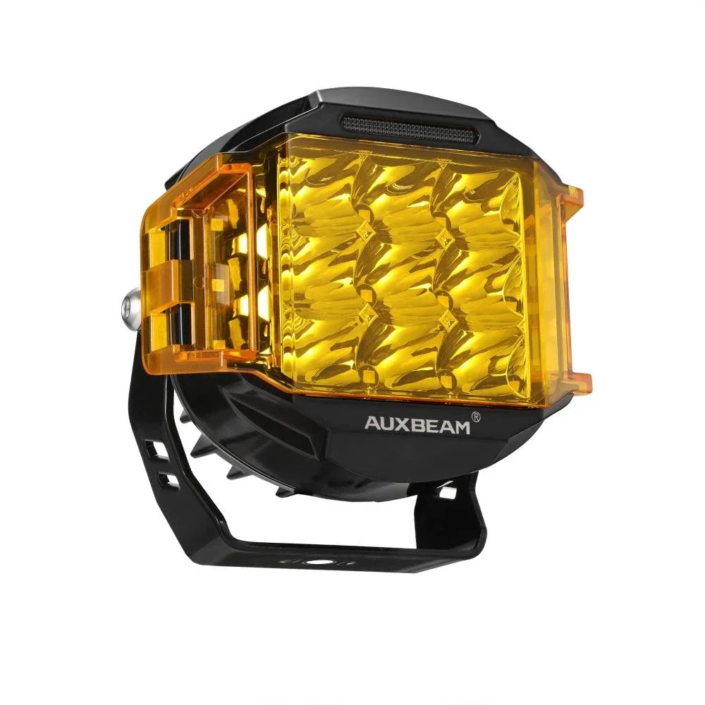 V-max Series 6Pcs Side Shooter Pod Lights with Power Harness