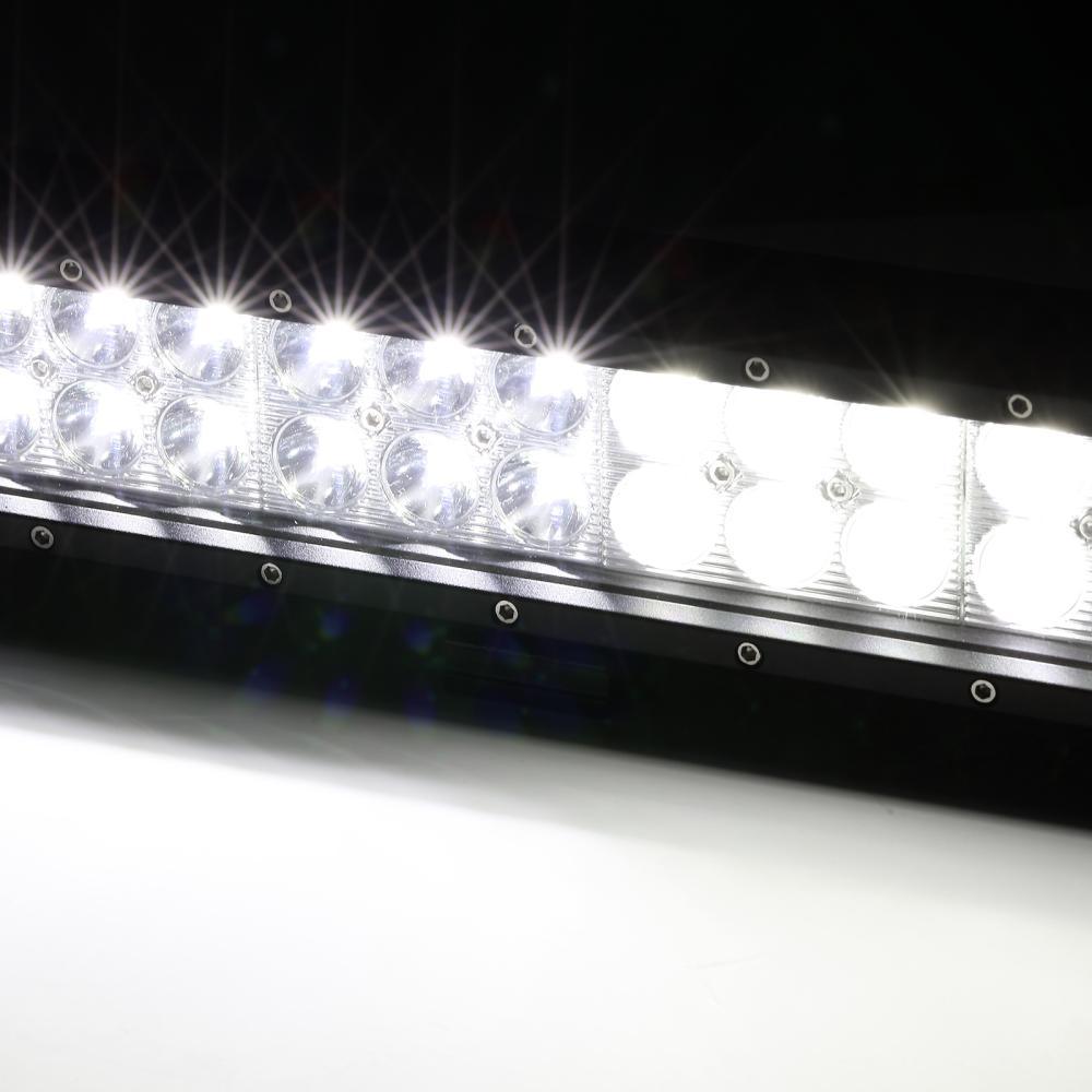 32 inch Classic-SM Series Dual Row LED Light Bar 6000K White Combo for SUV ATV UTV Trucks Pickup Boat