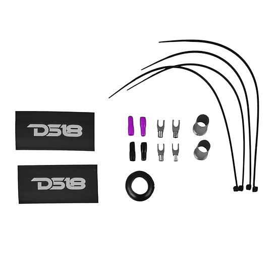 0-GA Amplifier Installation Wiring Kit - Purple