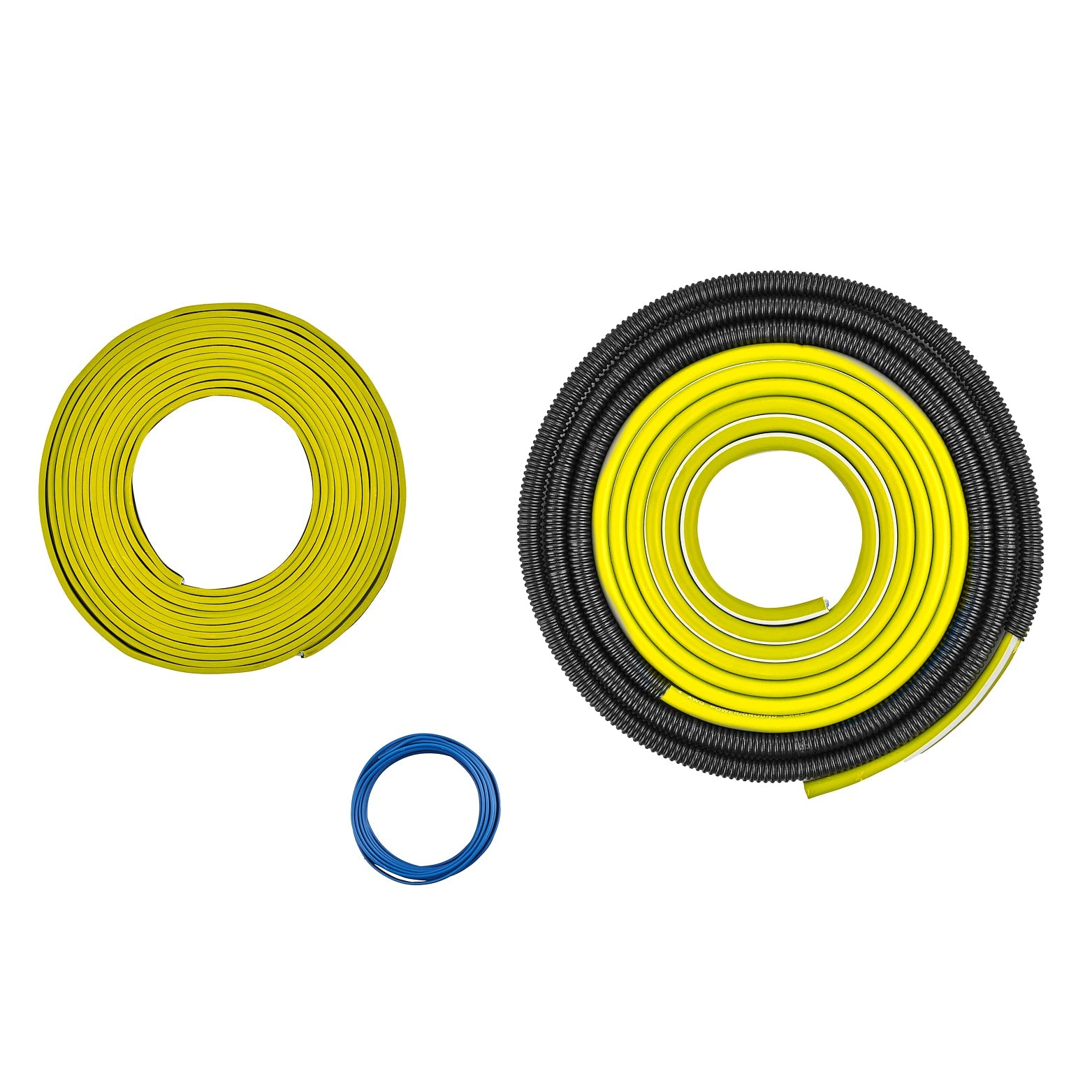 4-GA Amplifier Installation Wiring Kit - Yellow