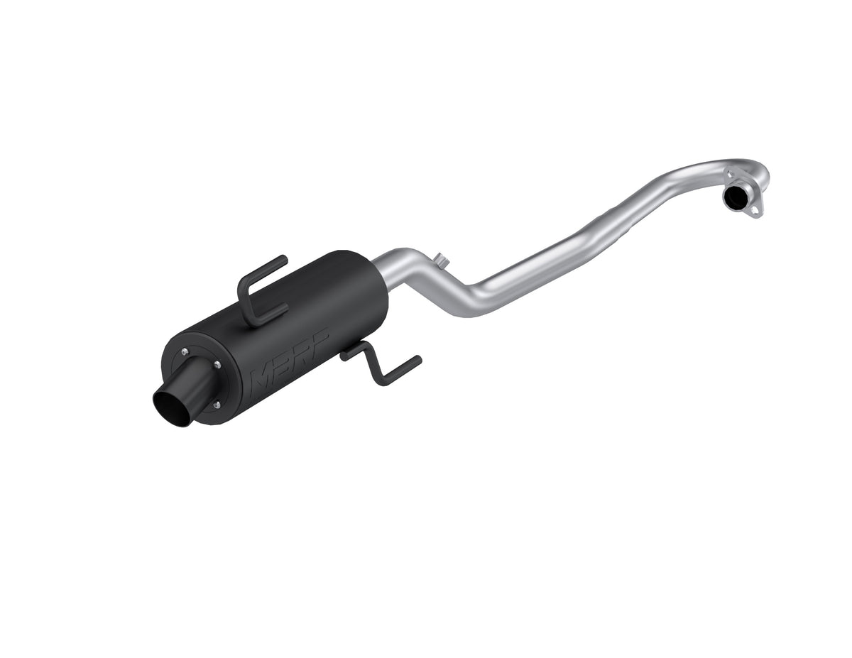 2015-Up Honda Forman Rubicon 500/520/ Rancher 420 IRS Performance Series Slip-on Exhaust, Black-Coated MBRP