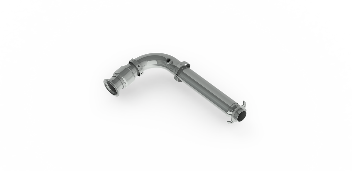 Race Exhaust Pipe For 17-Up Can-Am Maverick X3/Turbo/ Turbo R/ Turbo RR MBRP