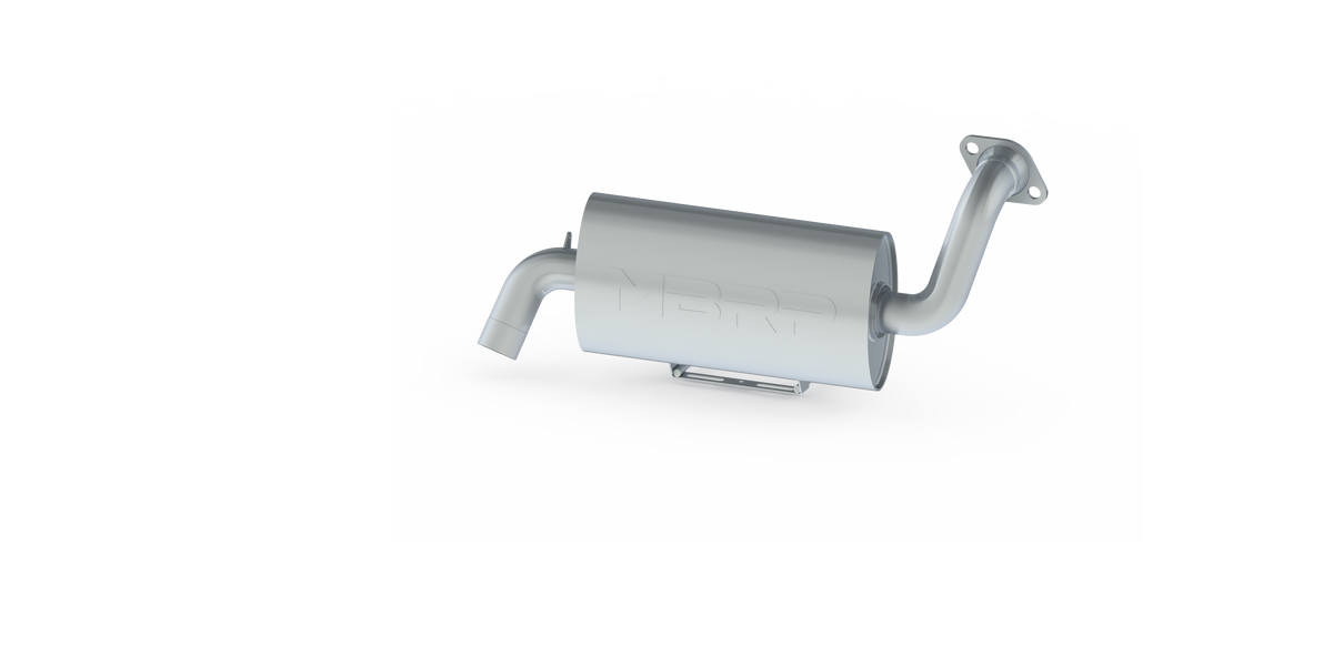 Oval Slip-On Sport Series For 16-Up Polaris RZR S 1000 General 1000 MBRP