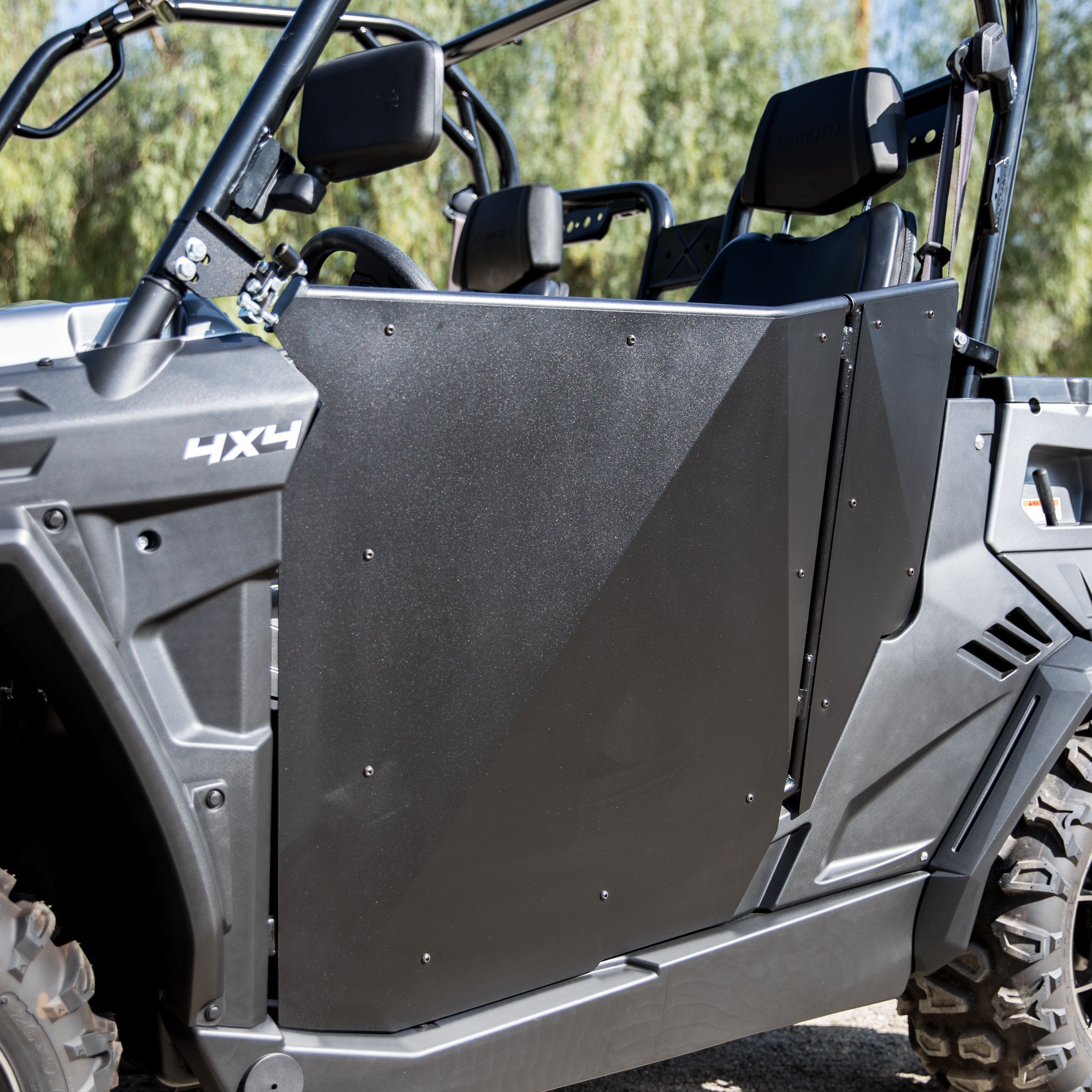 Black Suicide Half Doors By Dirt Specialties - CF Moto UForce 500 | 800 (DS-8002)