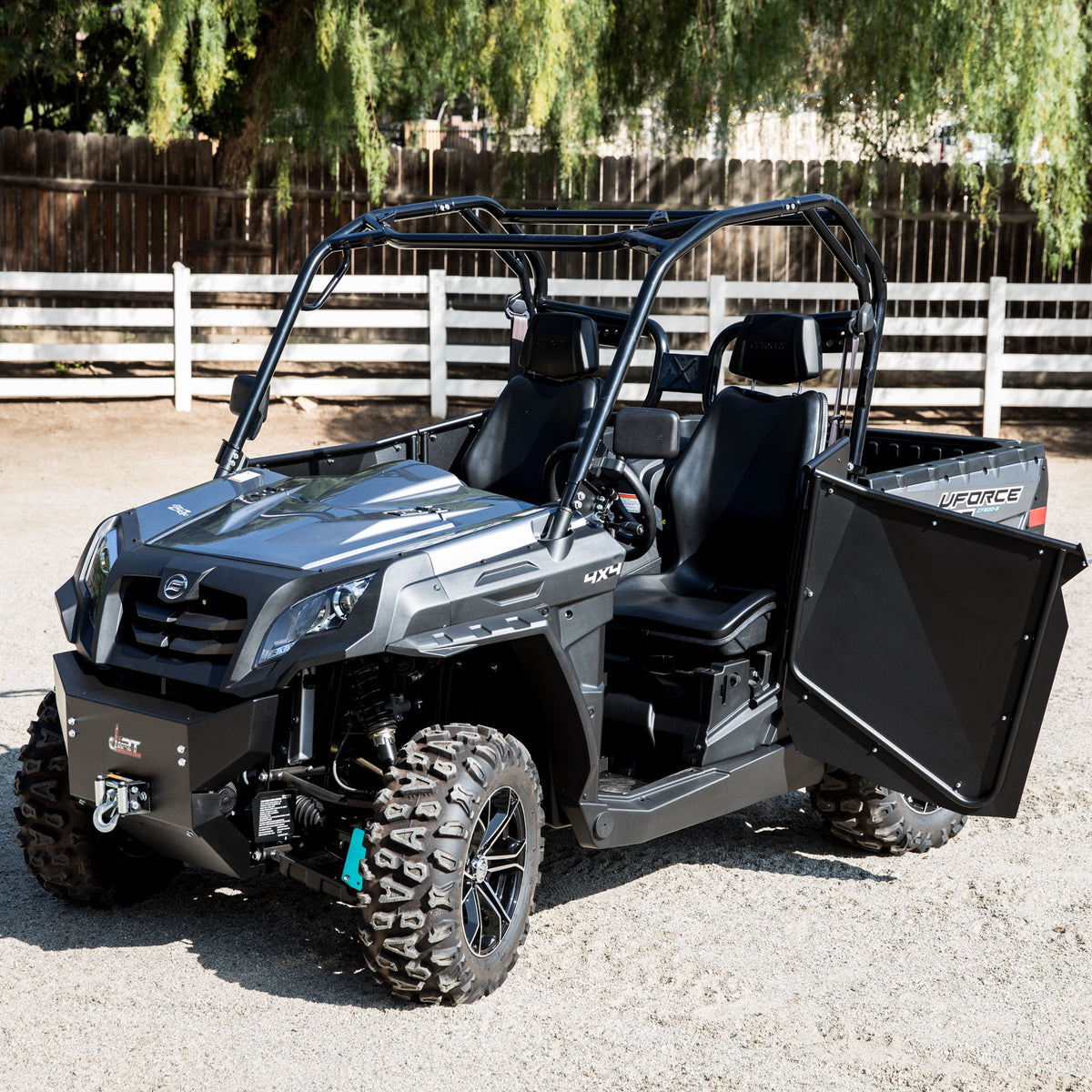 Black Suicide Half Doors By Dirt Specialties - CF Moto UForce 500 | 800 (DS-8002)
