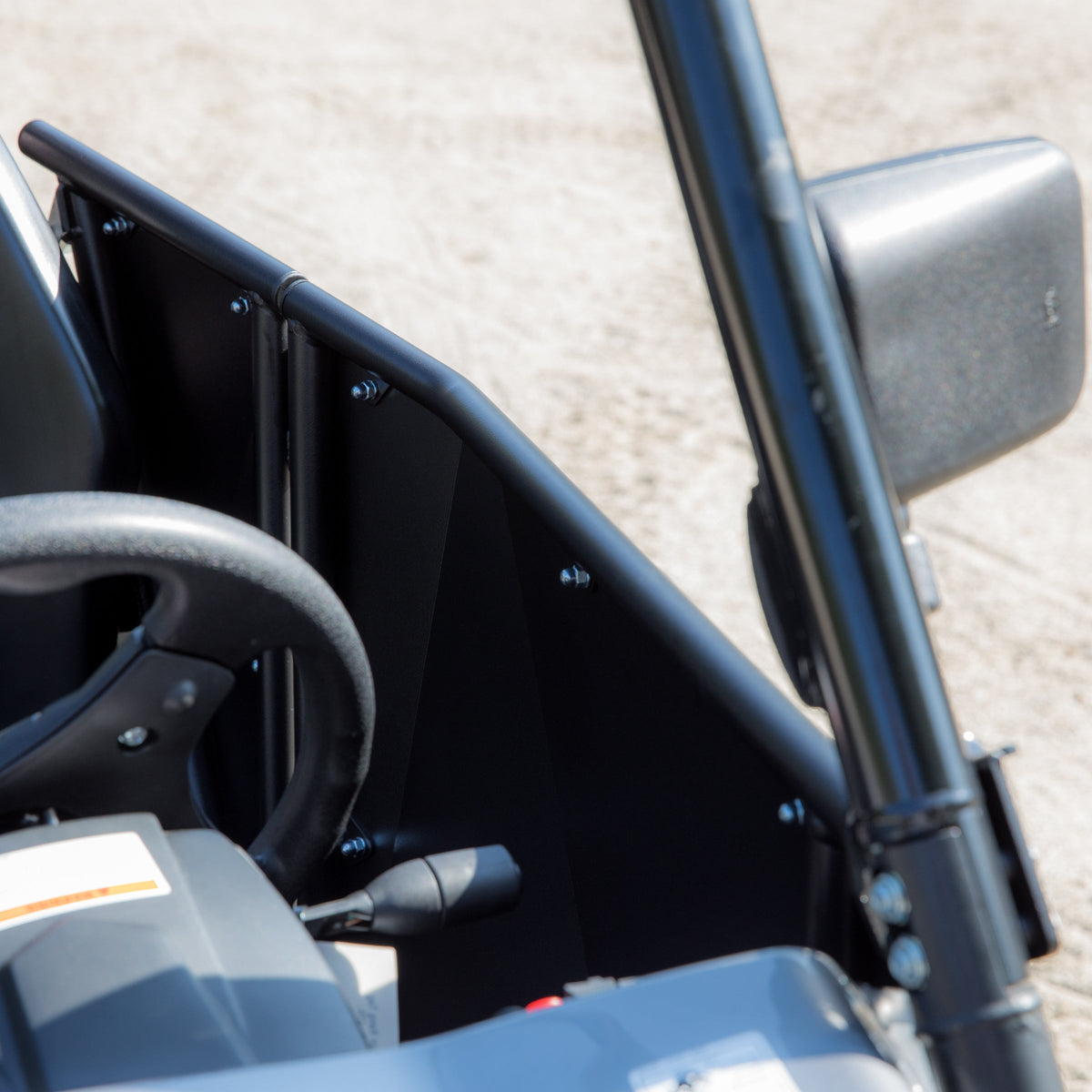 Black Suicide Half Doors By Dirt Specialties - CF Moto UForce 500 | 800 (DS-8002)