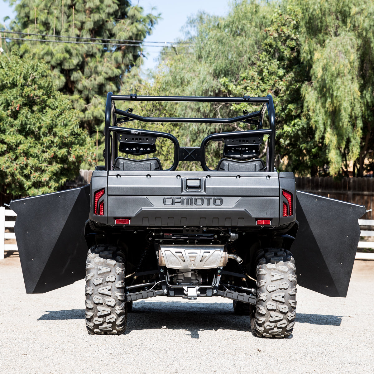 Black Suicide Half Doors By Dirt Specialties - CF Moto UForce 500 | 800 (DS-8002)