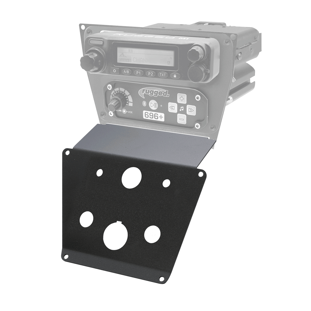 Lower Accessory Panel for Polaris RZR PRO XP RZR Turbo R and RZR PRO R Dash Mount Radio and Intercom - Switch Pros 8