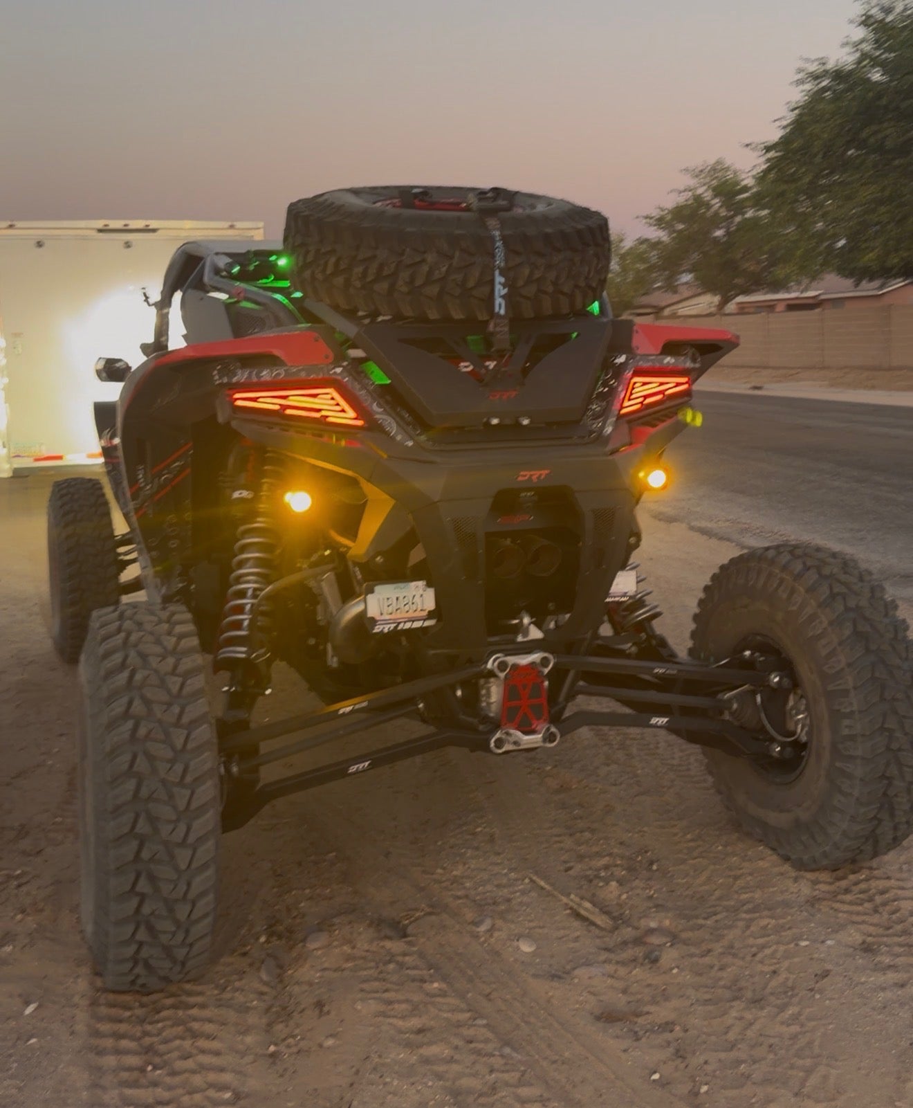 Billet LED Tail Light PRO R,TURBO R, PRO XP. Blinker and hazard integration.