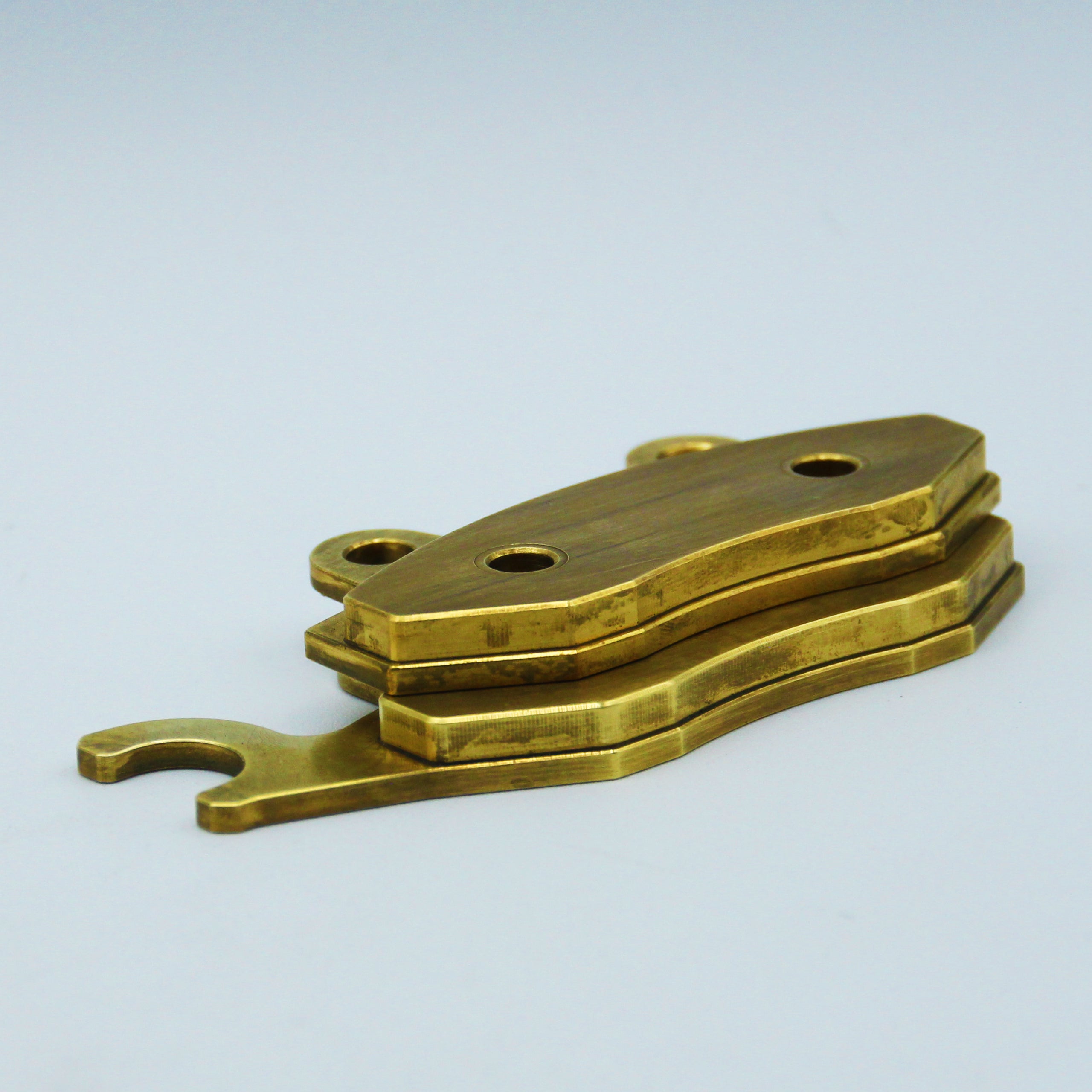 Yamaha YFZ 450R SE 2009-2023 and YFZ 450 2006-2011 & 2017 Brass Brake Pad Front Axle Set