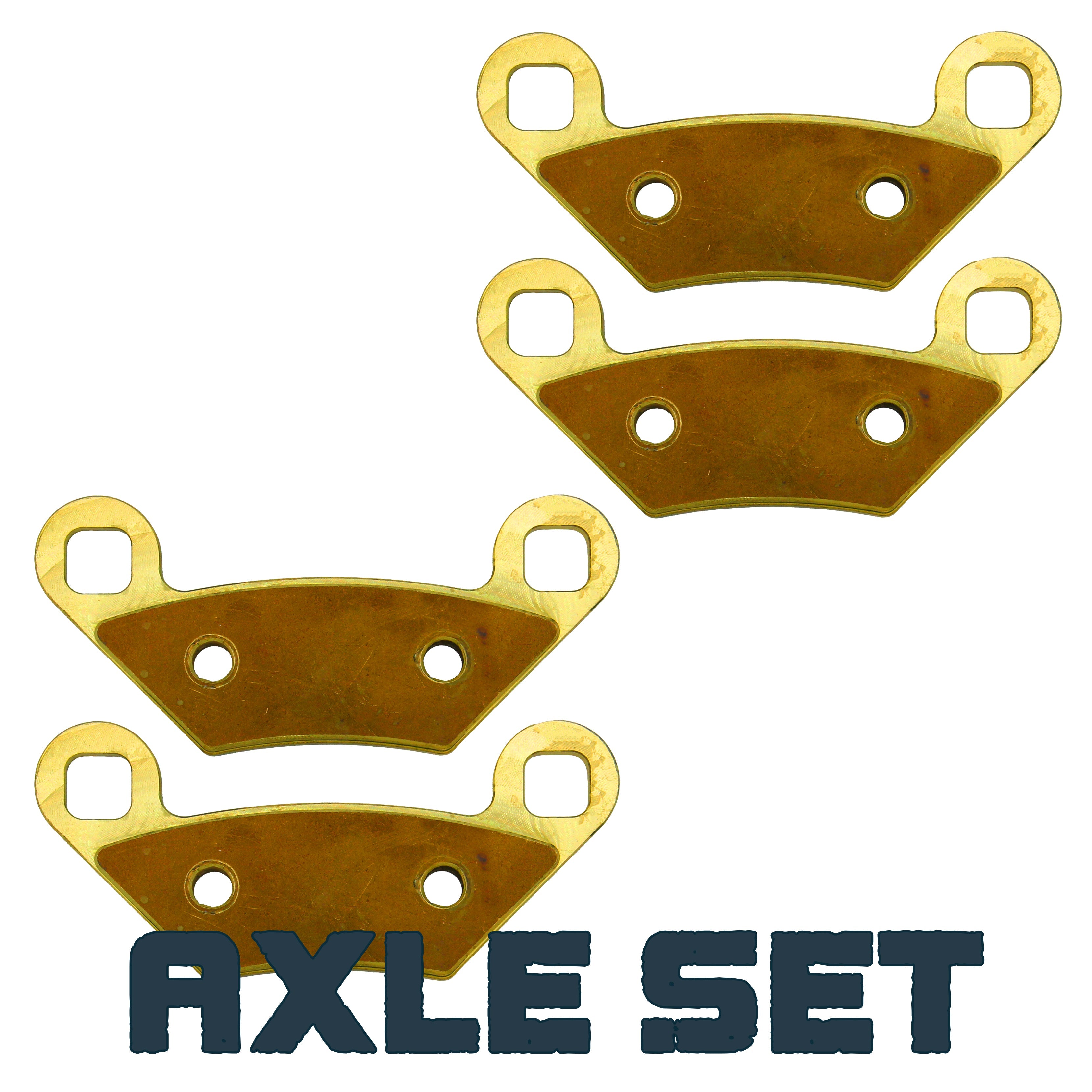 Polaris Sportsman 850/570/550/450 2009-2026 Brass Brake Pad Set
