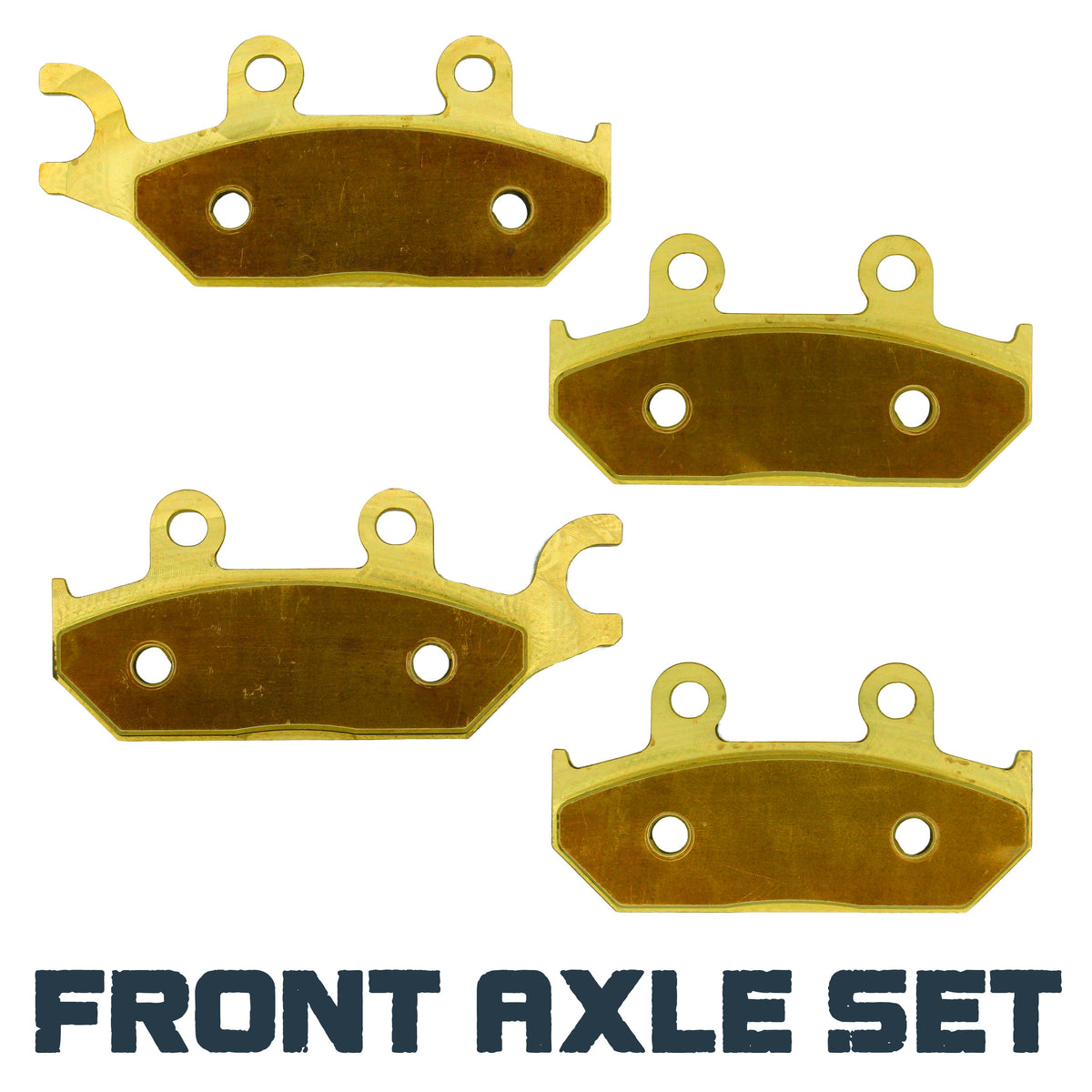 Yamaha Viking 700/Viking VI 2014-2026 Brass Brake Pad Set