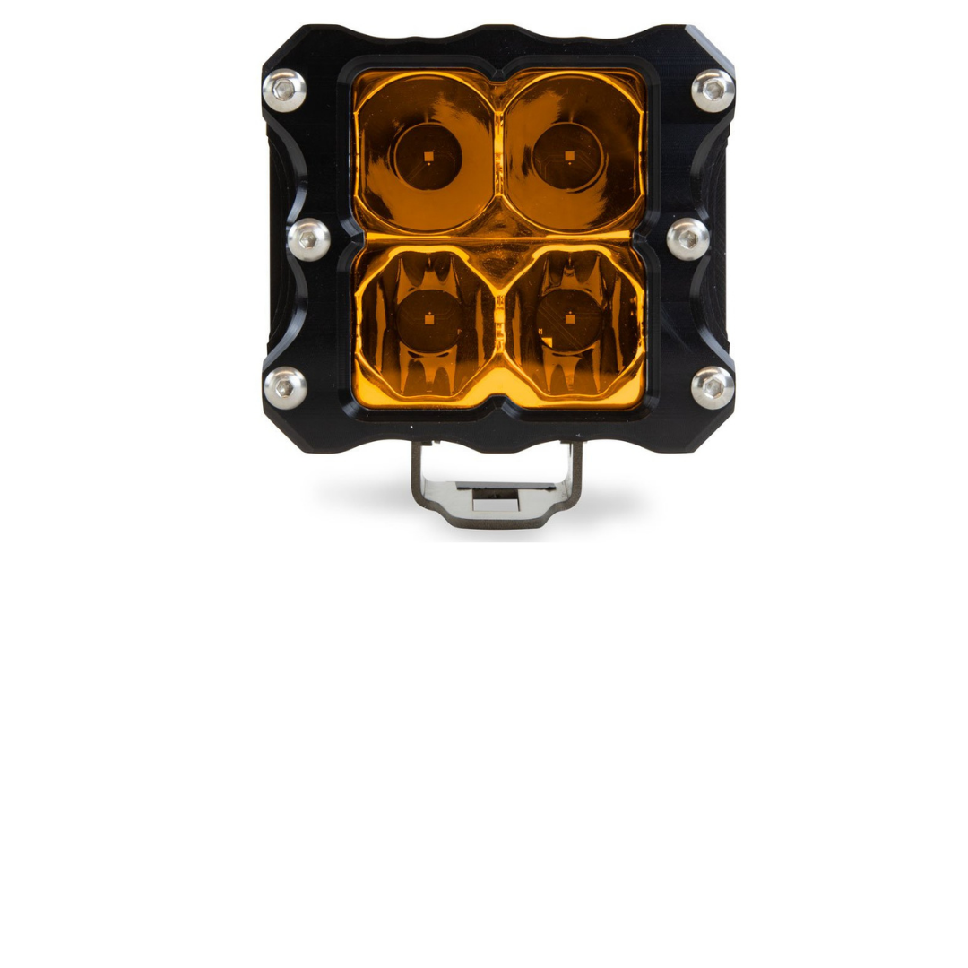 Quattro Amber LED Pod Light