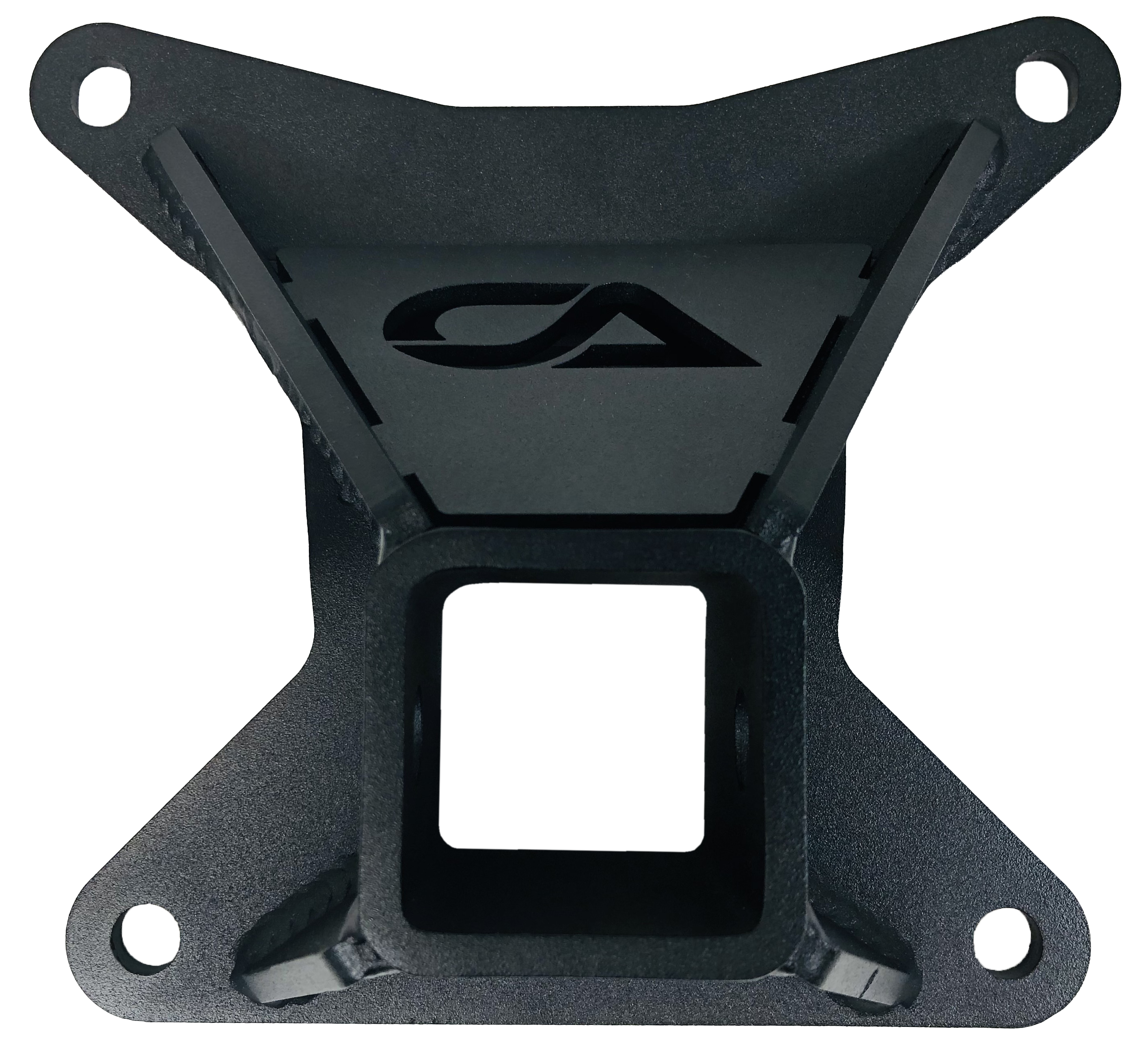 Honda Talon Hitch Receiver Plate is made from ¼” inch Laser Quality HRPO Steel and receives a 2” hitch tube. The fully welded bracing design gives it the strength to take a beating over and over. Powder coated to protect from rust and corrosion. Easy installation. Fits All Honda Talon models Receives a 2” Hitch Tube