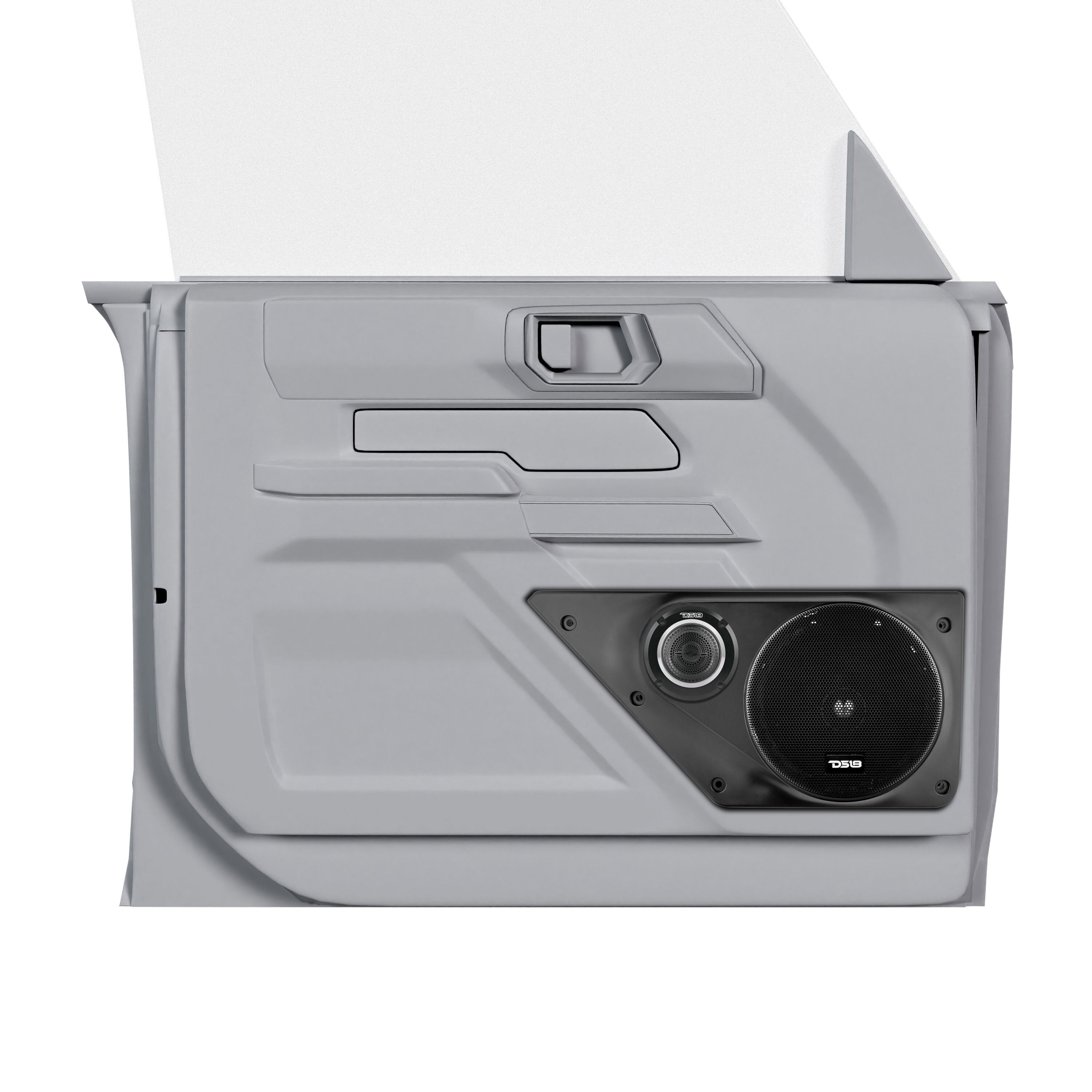 Bronco 6th Gen Front Door Panels Loaded – Dual 6.5" Loudspeakers & 3.6" Hybrid Tweeters