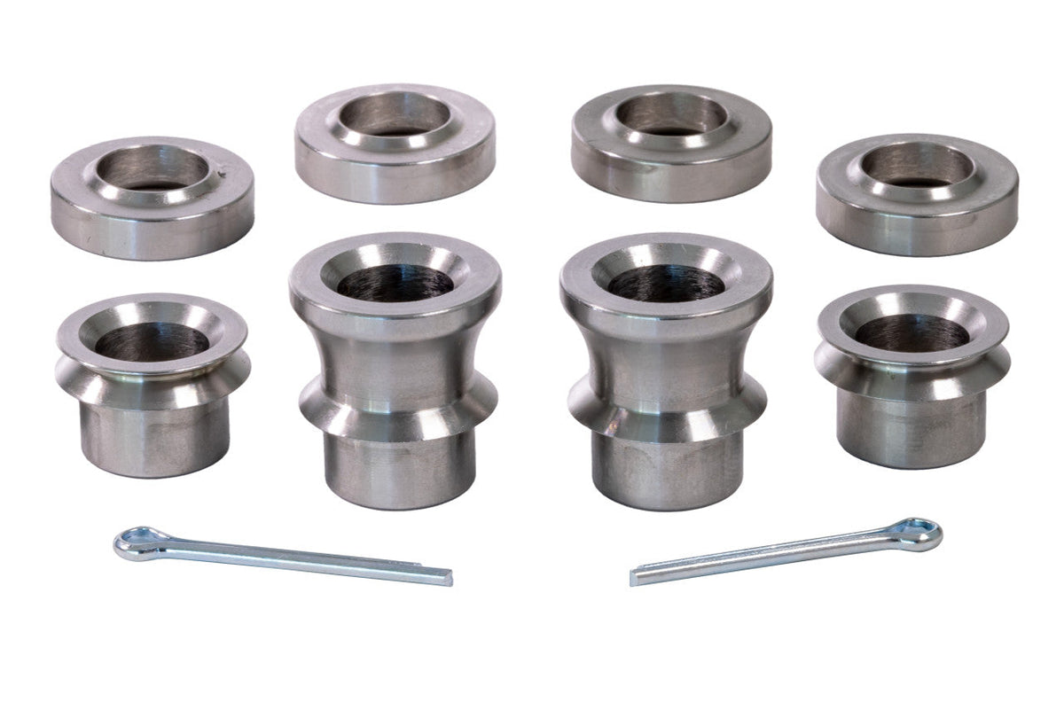 Evolution Powersports - Suspension - Bump Steer Delete Tie Rod Kit for Can-Am Maverick X3 Factory & Shock Therapy Steering Rack