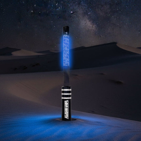 Marshin Whips V2 Black Out LED Whip | Single Stealth Off-Road Light