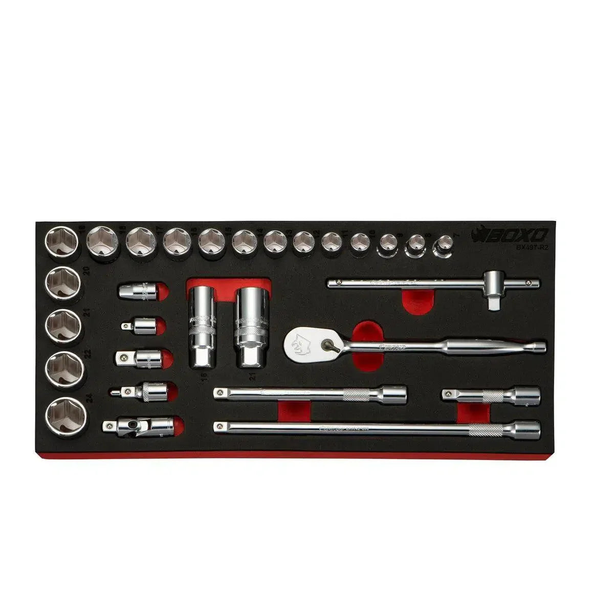 BoxoUSA Quick Service Automotive Tool Set | Starter, 169-Pieces QSS-1