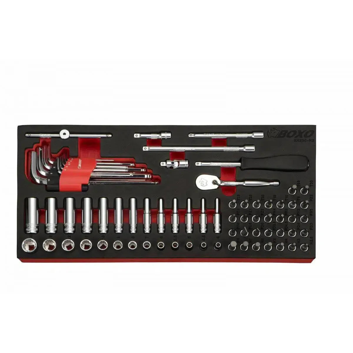 BoxoUSA Quick Service Automotive Tool Set | Starter, 169-Pieces QSS-1
