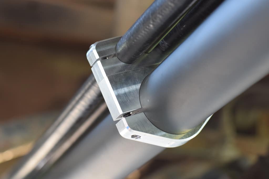 Hydraulic / Brake line clamp assembly