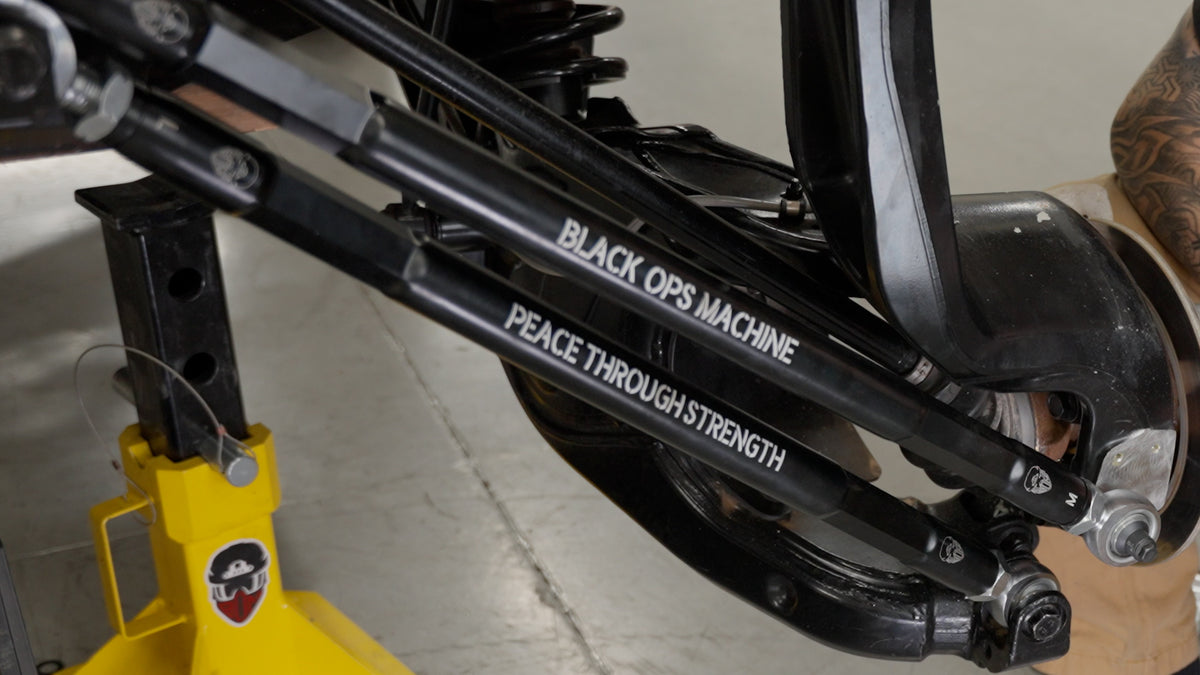 Black Ops Can-Am Maverick R Radius Rods