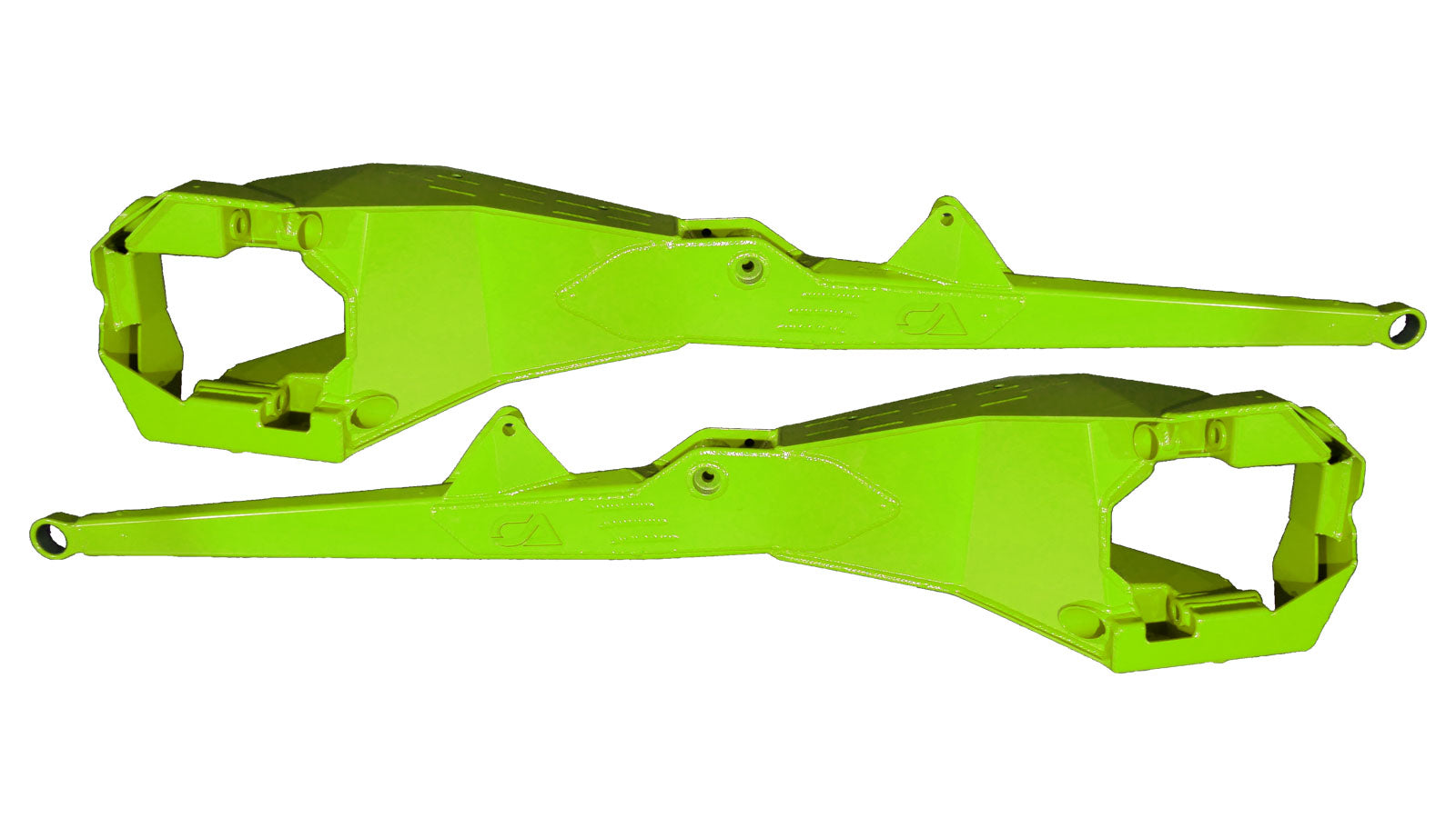 We have overhauled and reinforced our previous generation of Boxed Trailing Arms to meet the demands of the ever-evolving UTV world. Adding further gusseting at high impact areas and increased overall structure to prevent failure. Whether you are a weekend warrior or a professional racer, we encourage you to equip your machine with the very best and leave the worrying at home while you focus on hitting the trails.