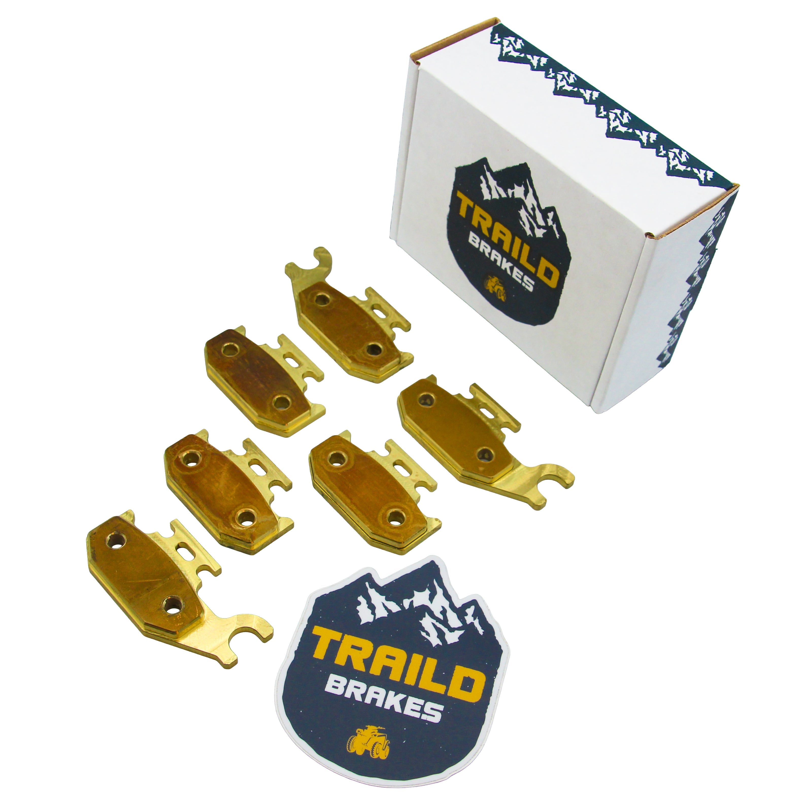 Can Am Renegade 800/500 2007-2012 Brass Brake Pad Set