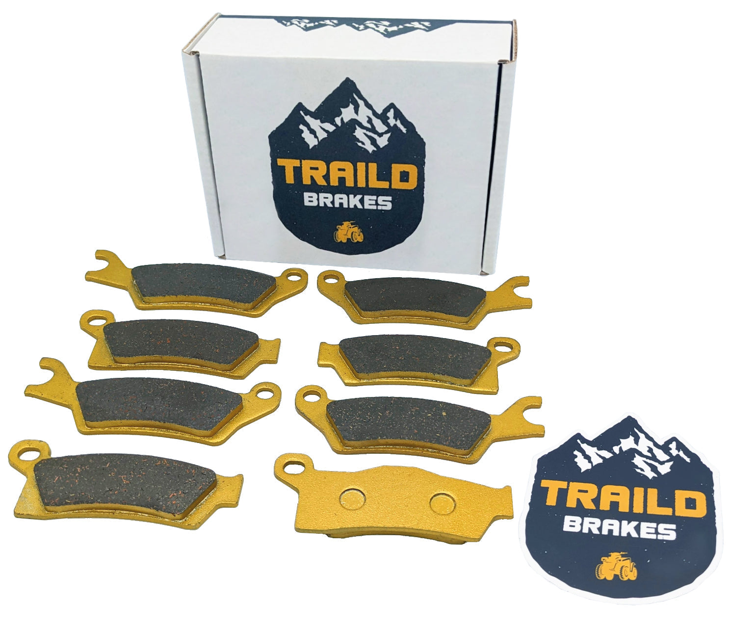 Can-Am Renegade 1000/850/800/570/500 2012-2019 Ridge Rider Rotor and Pad Kit