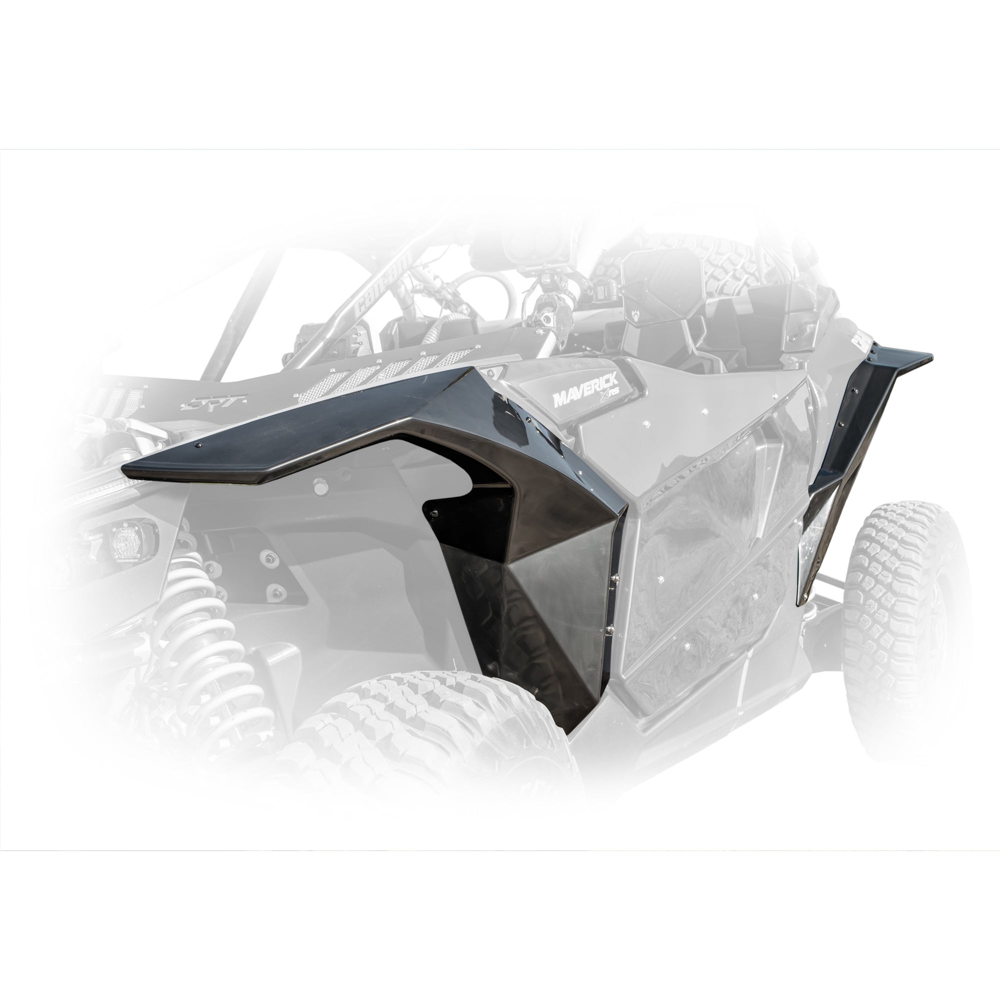 CAX3FD1 – Can-Am X3 2017+ ABS Fenders (Front and Rear) View from an angle