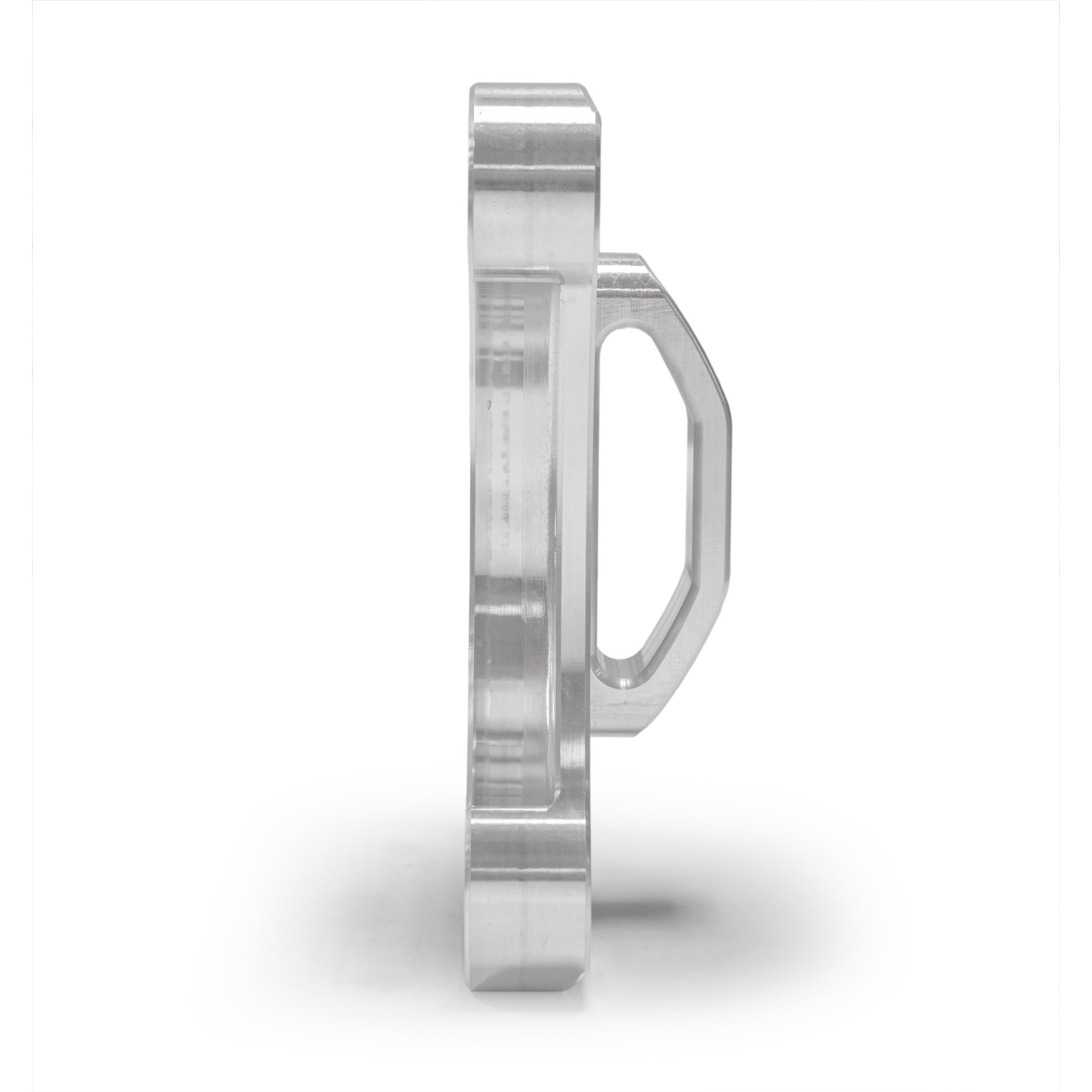 Can-Am X3 radius rod reinforcement plate - CNC-machined 6061-T6