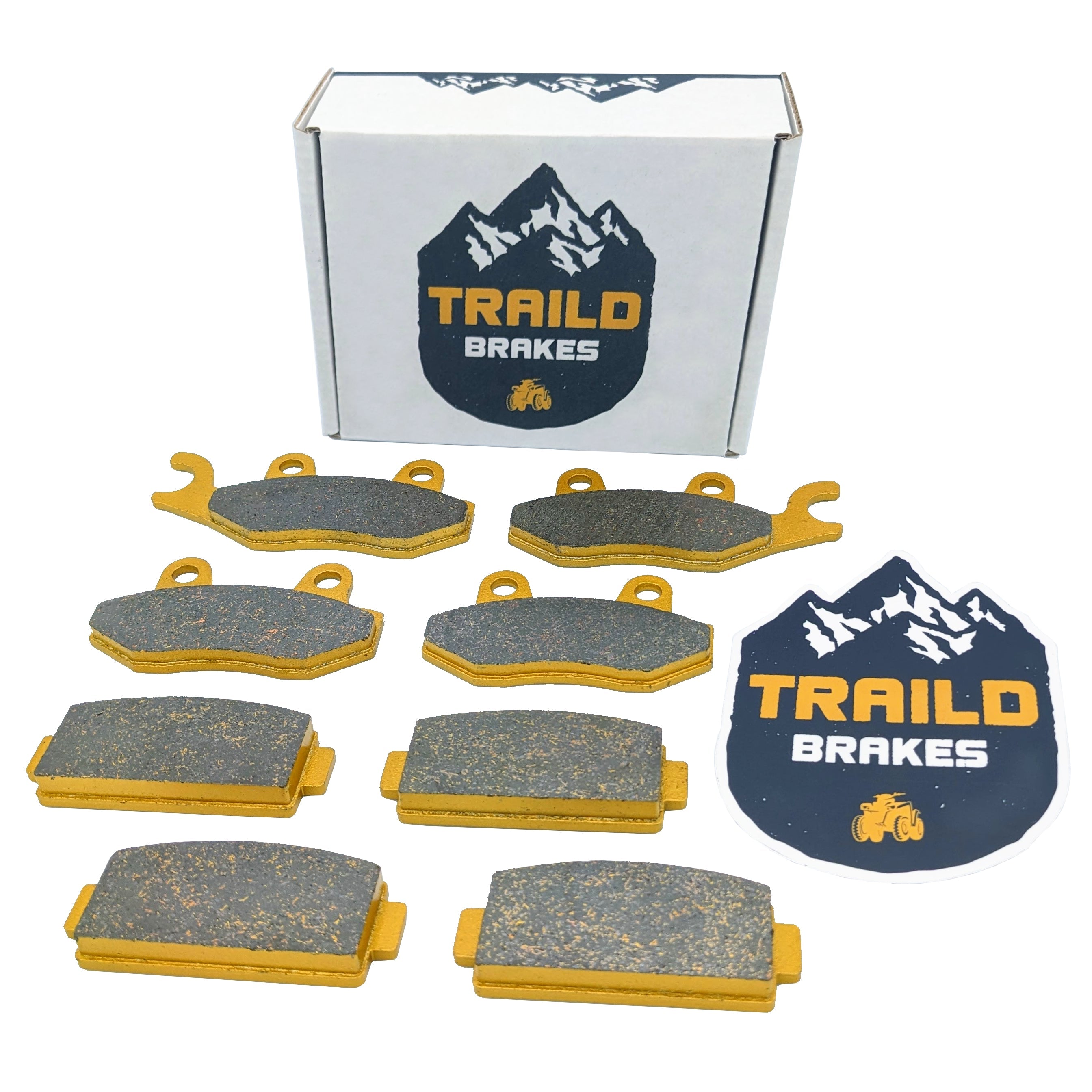 CFMoto ZFORCE 500/600/Z6/800/Z8 2011-2017 Ceramic Brake Pad Set