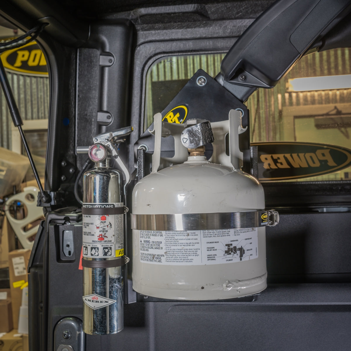 4 Door Bronco Plate - Power Tank or Propane Tank mount (6th Gen 2021+)