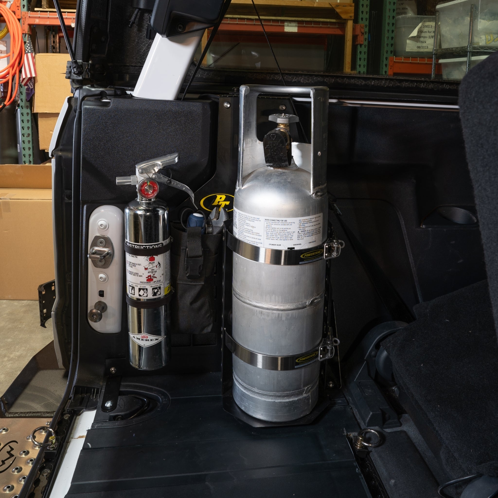 2 Door Bronco Plate - Power Tank or Propane Tank mount (6th Gen 2021+)