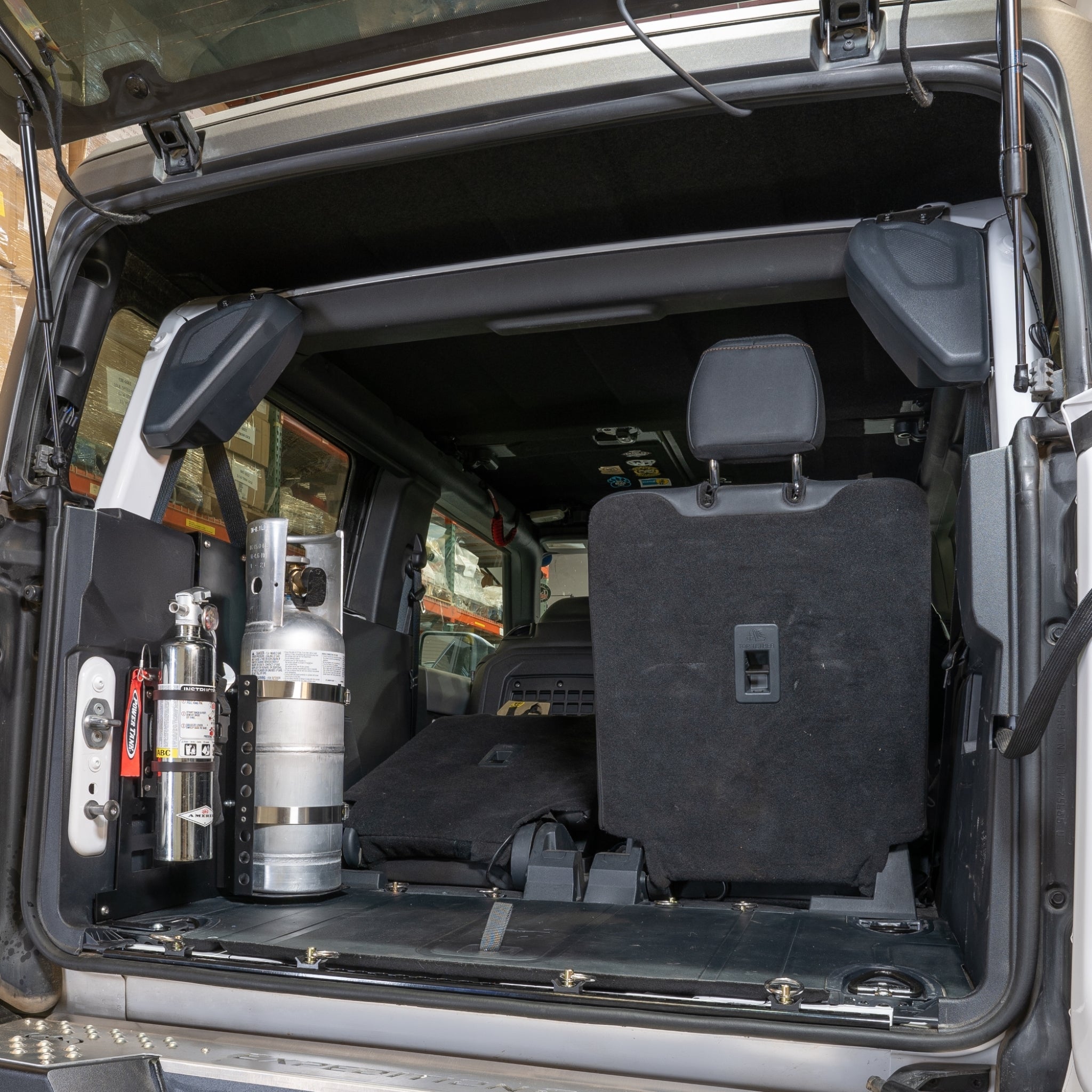 2 Door Bronco Plate - Power Tank or Propane Tank mount (6th Gen 2021+)