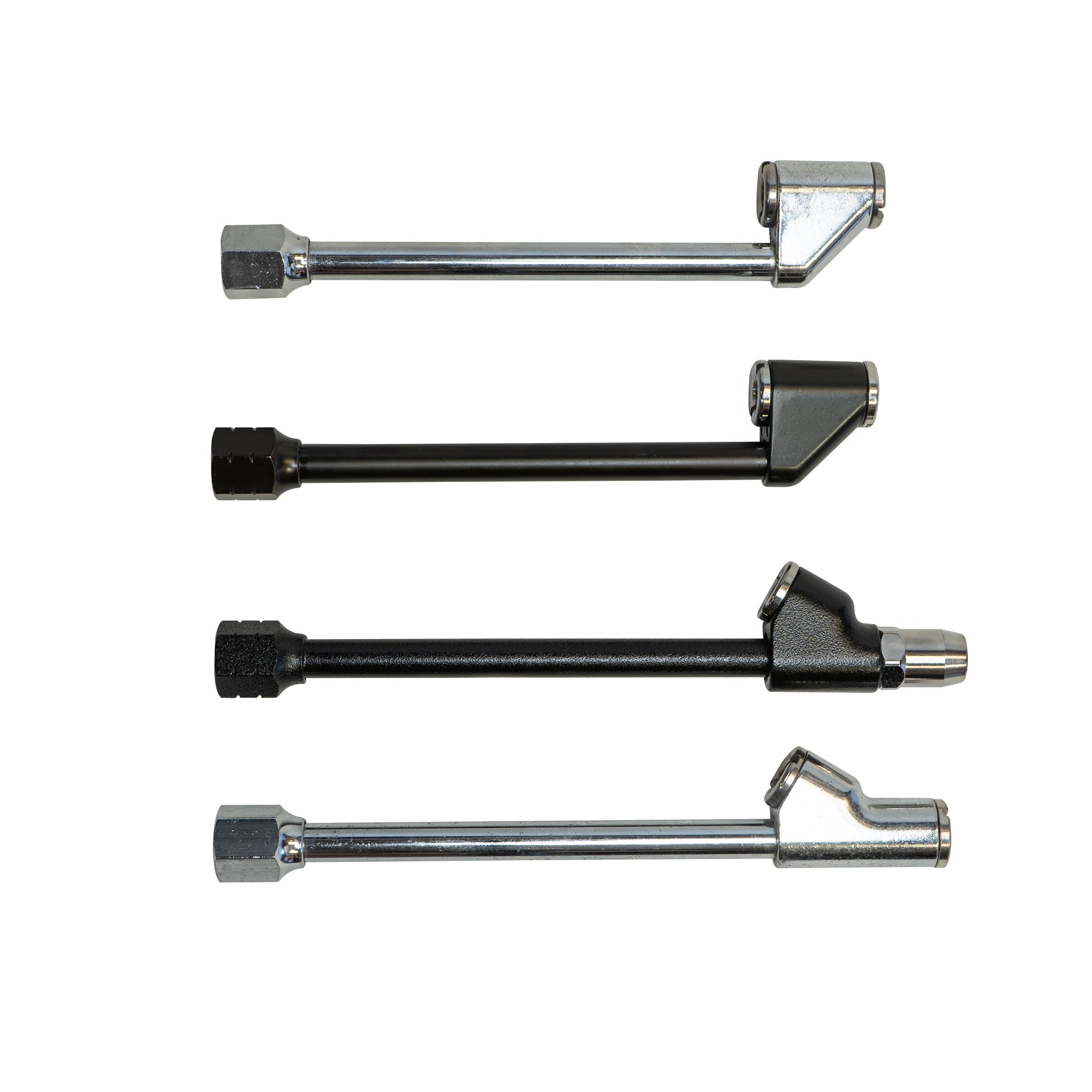 Dual Head Air Chuck - Straight Forward, Angled Back Power Tank