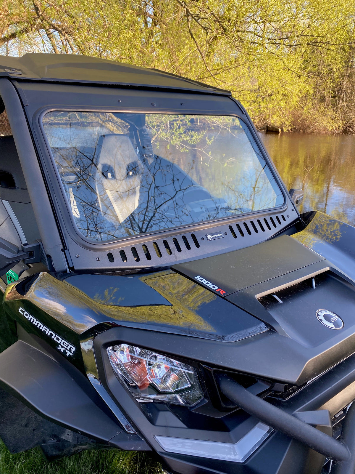 Can-Am Maverick Sport/Trail/Commander Vented Glass Windshield (Collective)