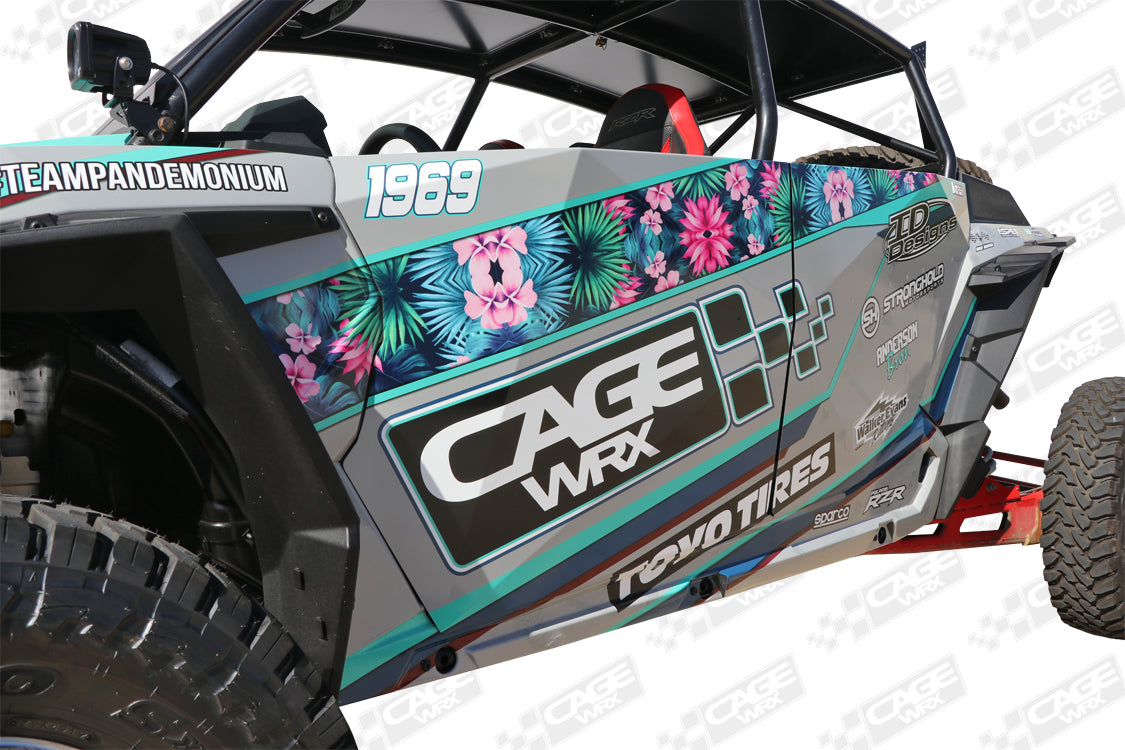 Polaris RZR Aluminum Doors | XP4 1000 / XP4 Turbo / Turbo S4 (2015-2023)