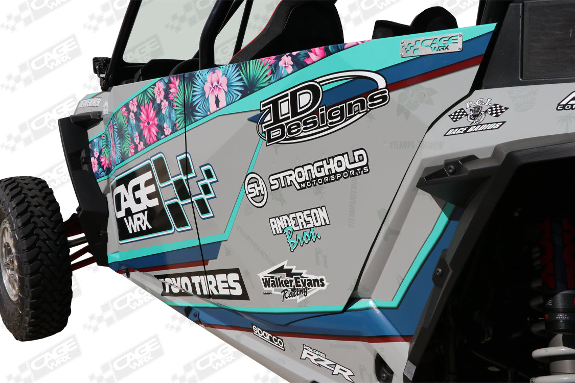 Polaris RZR Aluminum Doors | XP4 1000 / XP4 Turbo / Turbo S4 (2015-2023)
