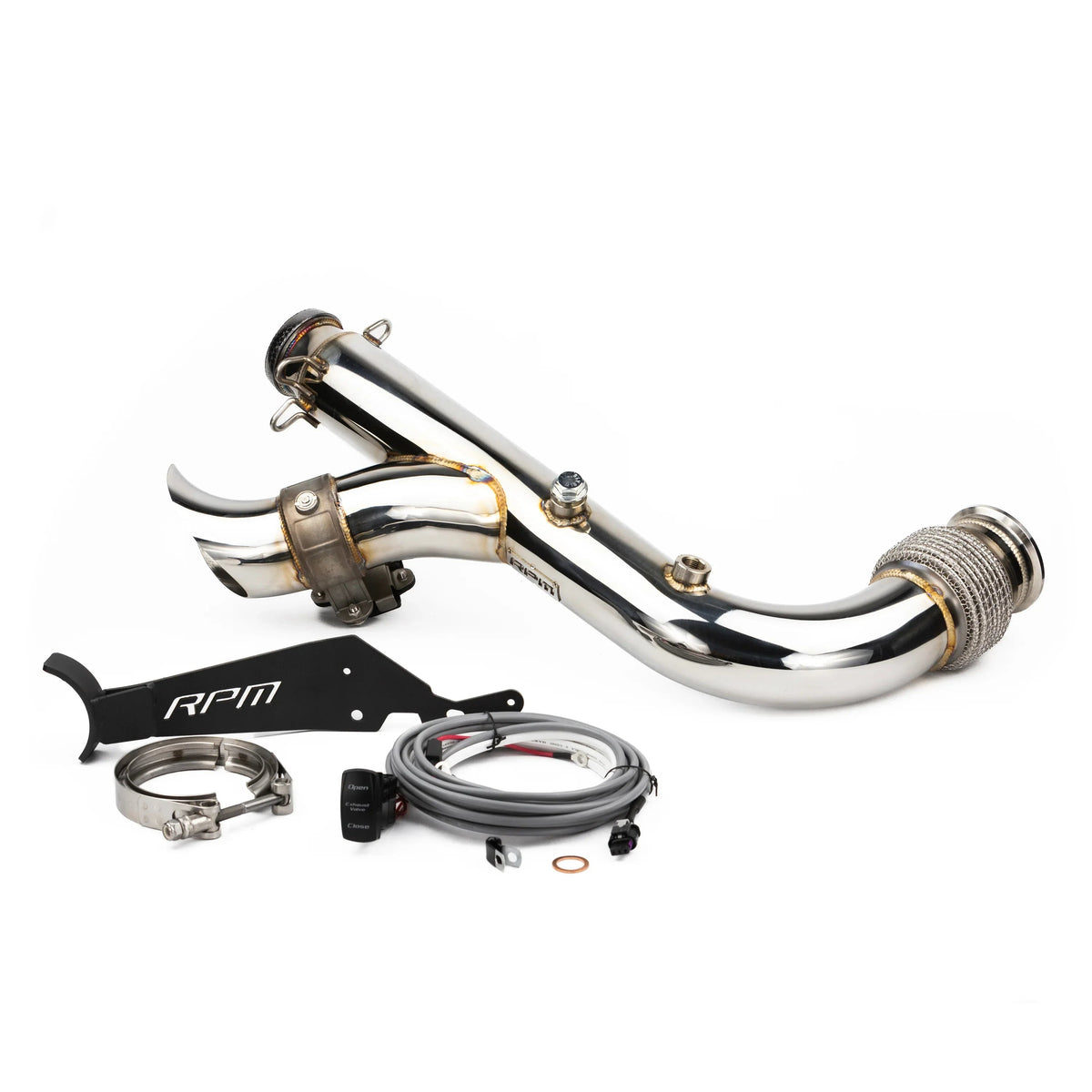 RPM Can-Am X3 E-Valve 3" Electronic Dump Valve Exhaust / Mid pipe