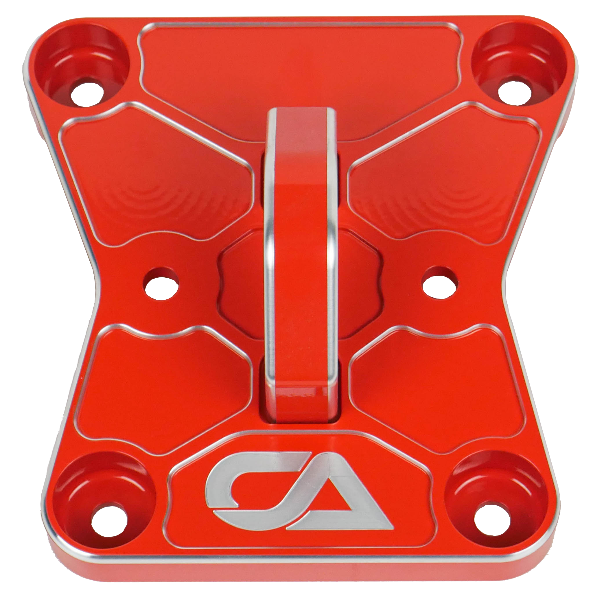 CA Tech Pull Plate 3D scanned for perfect fitment and machined from 6061 aluminum with a finished thickness of 1" for maximum durability, the new 2022 Can-Am X3 pull plate is easy to install and built to last a lifetime. OEM color matching ensures all CA Tech parts will pair perfectly with your build.