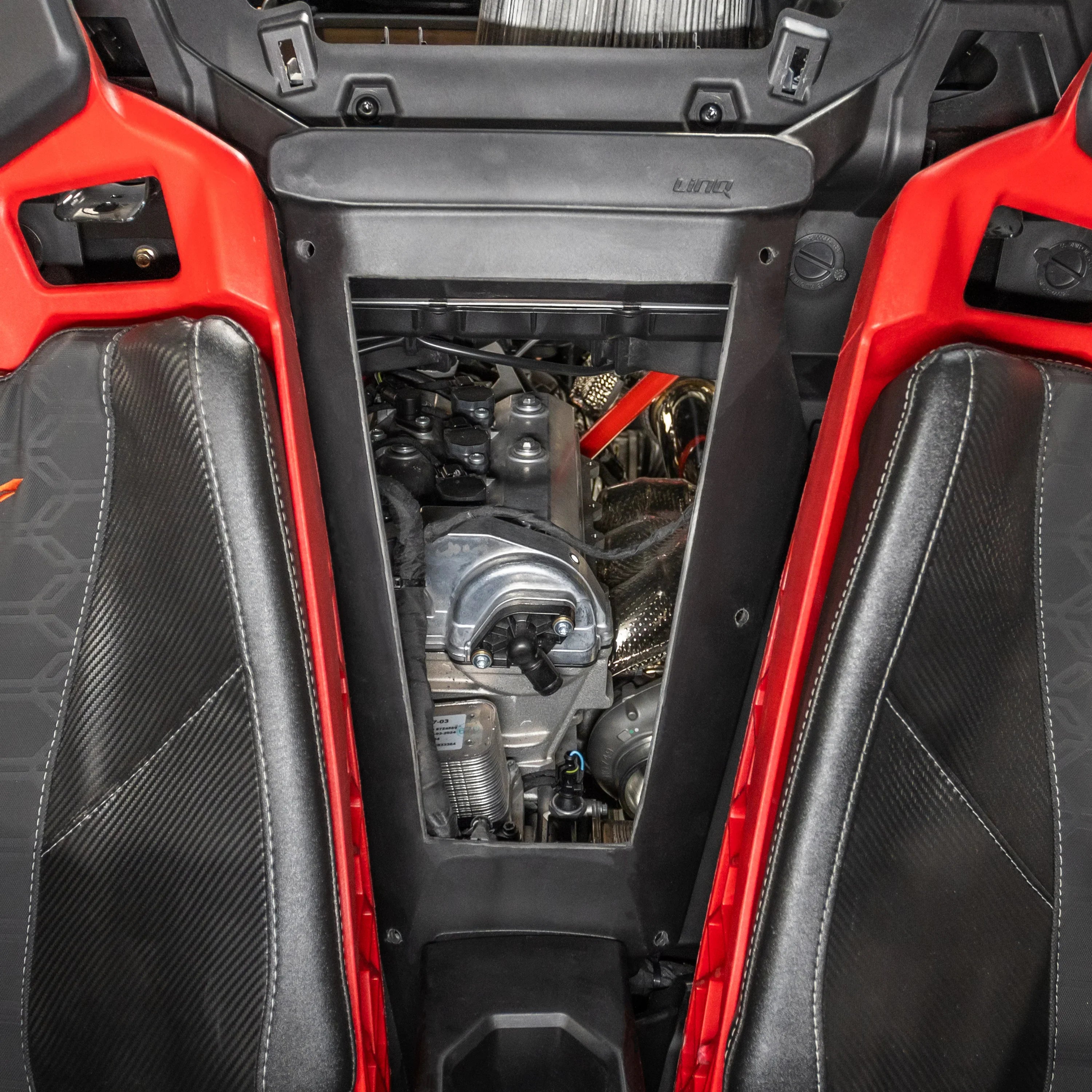 RPM Maverick R Carbon Fiber Quick Access Engine Panel