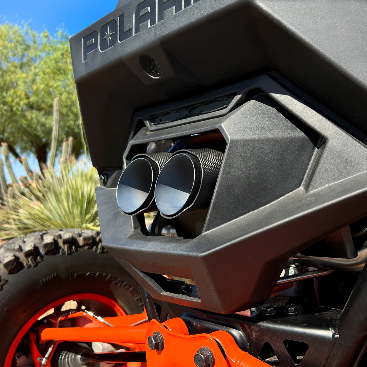 Evolution Powersports - Exhaust - Polaris RZR Pro R Magnum Twin-Exit Exhaust