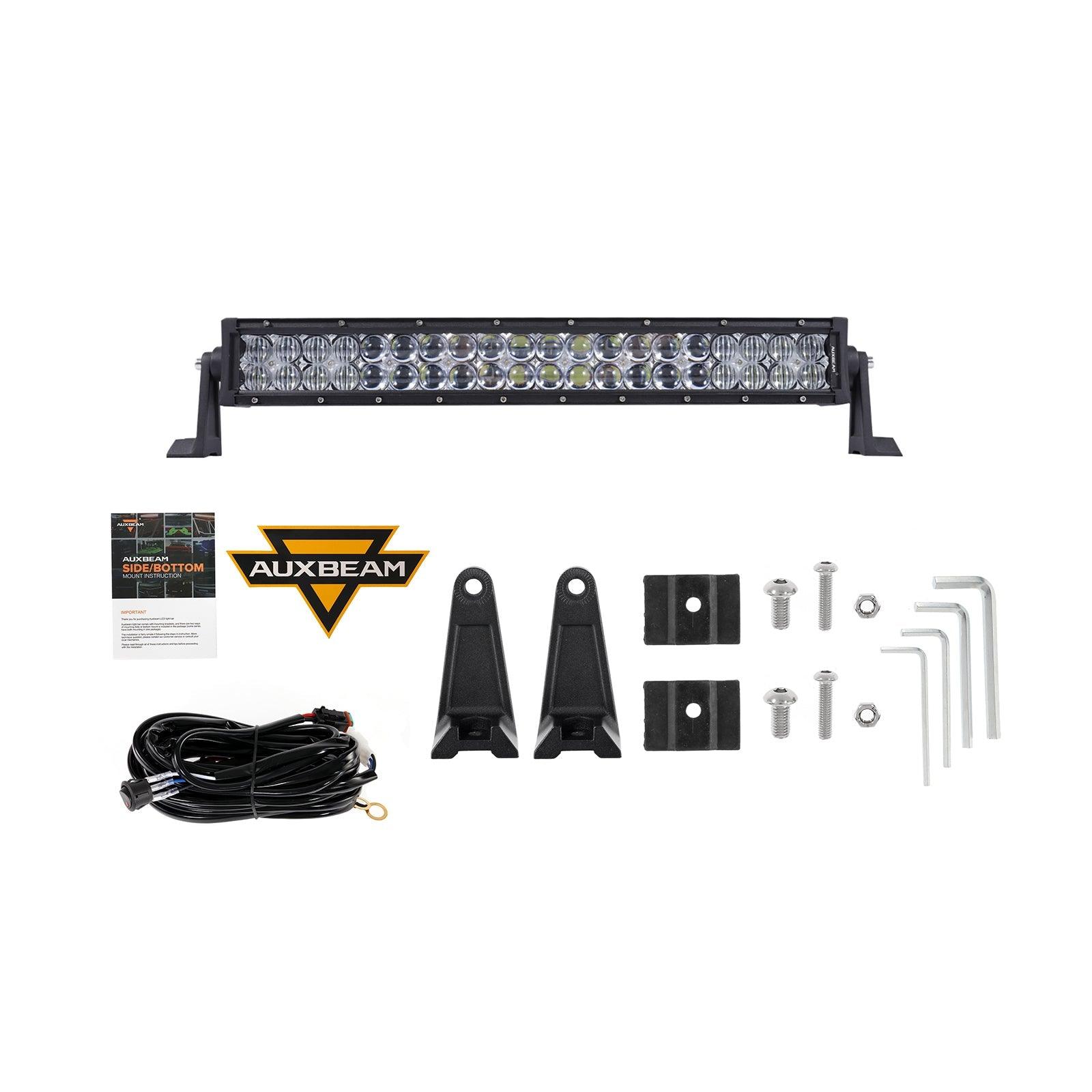 22 Inch-52 Inch 5D Series Straight/Curved Combo Beam Double Row LED Light Bar for 2004 Toyota Tacoma