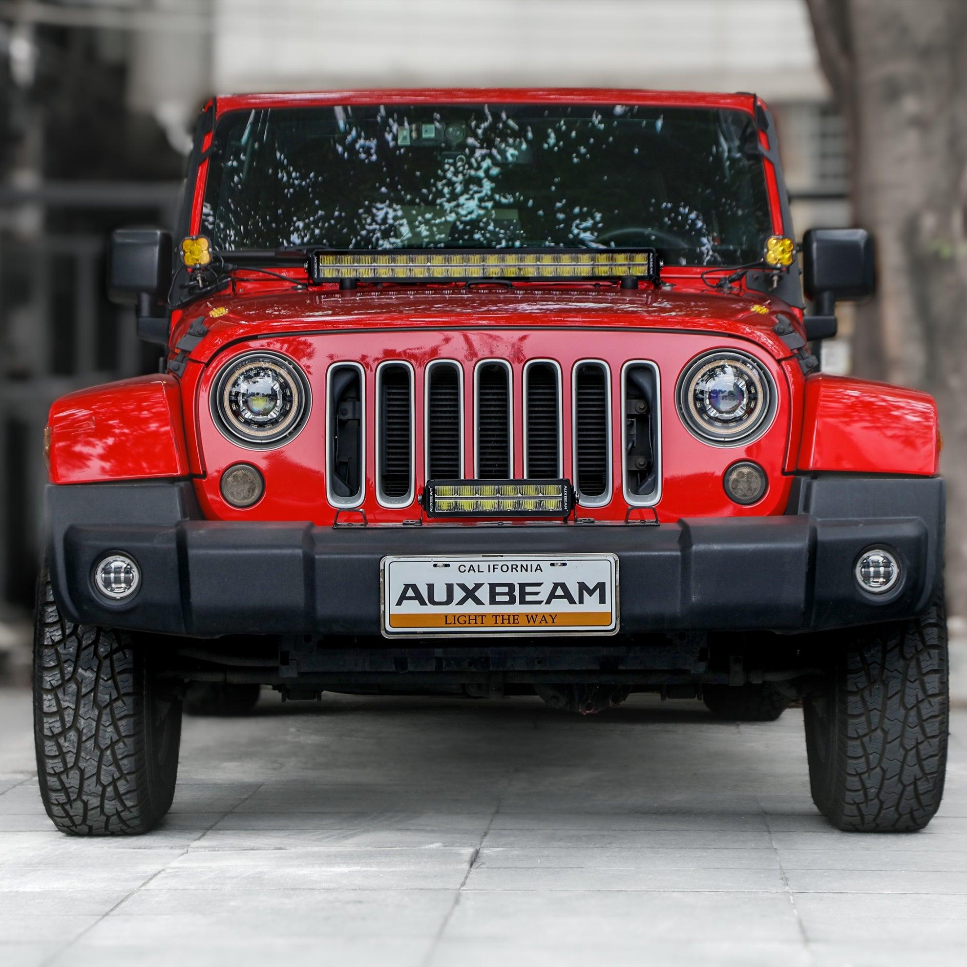 SP-DRL Series 42 Inch 278W 32640LM Dual Row Off Road LED Light Bar With Amber&White DRL