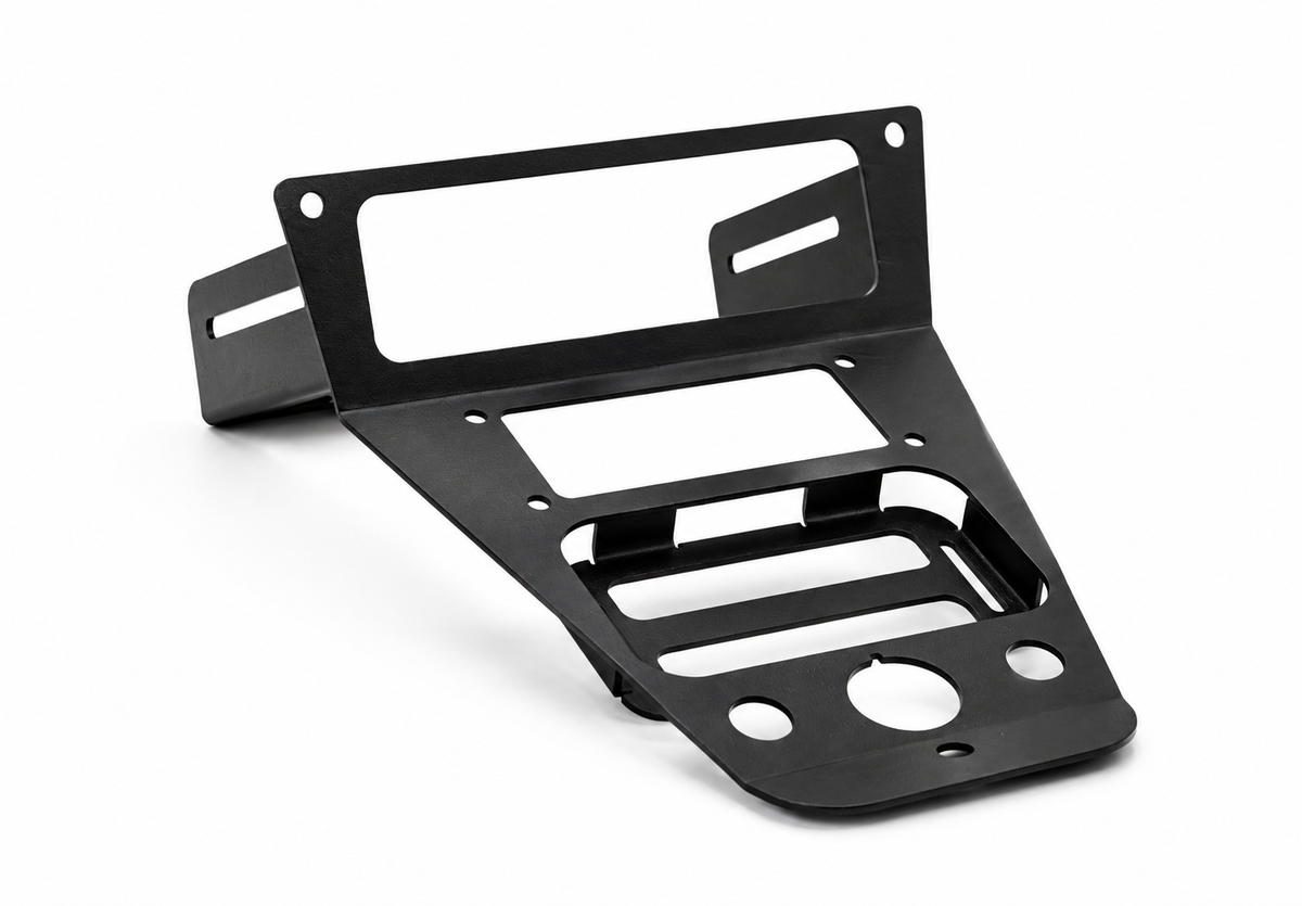 Polaris RZR Pro R Short Console – PCI Radios + Auxbeam Mount (2020–2024)