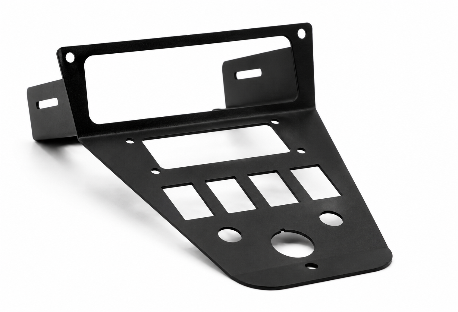 Polaris RZR Pro R Short Console – PCI Radios + 4-Switch Mount (2020–2024)
